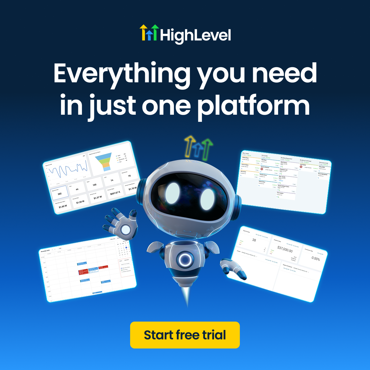 HighLevel Facebook ad