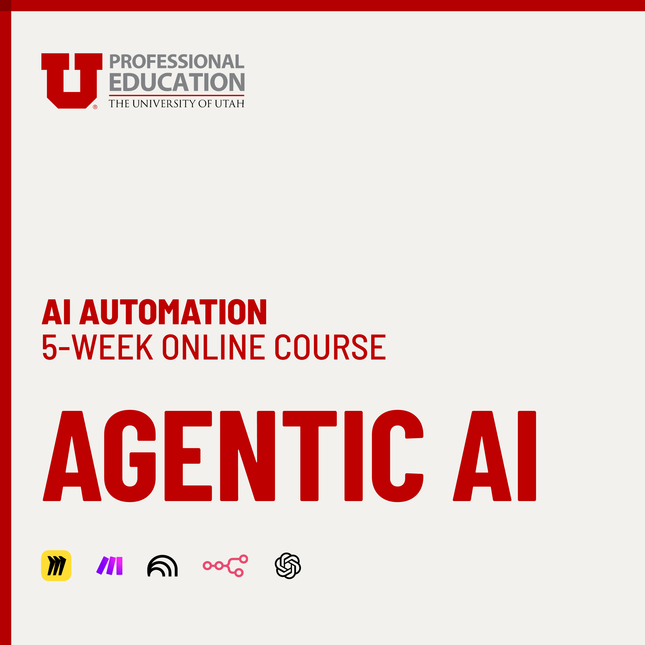 Professional Education at the University of Utah Facebook ad