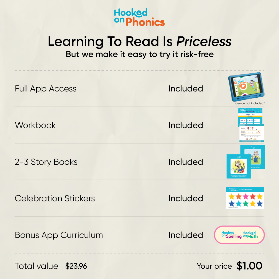 Hooked on Phonics Facebook ad