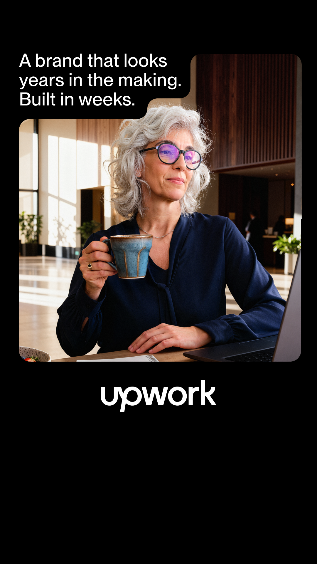 Upwork Facebook ad