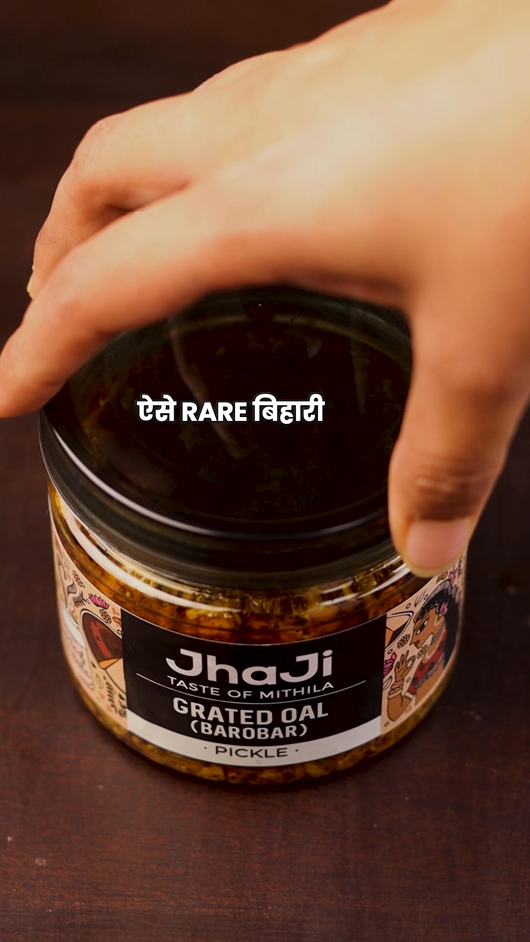 JhaJi Store Facebook ad: The Original Suran Achar from Bihar