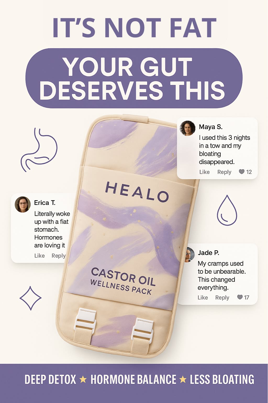 Healo Facebook ad