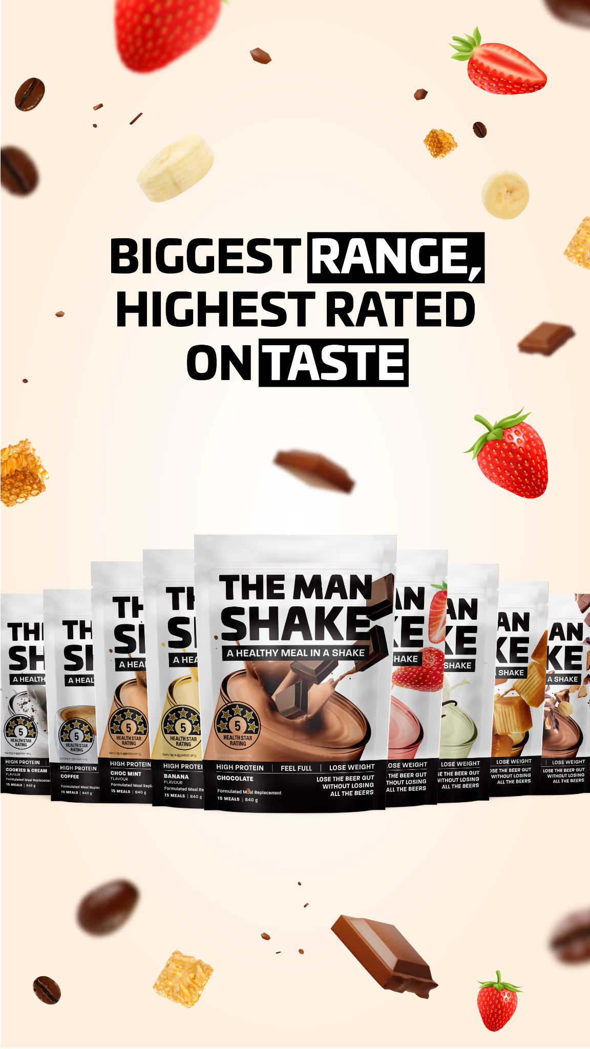 The MAN Shake Facebook ad