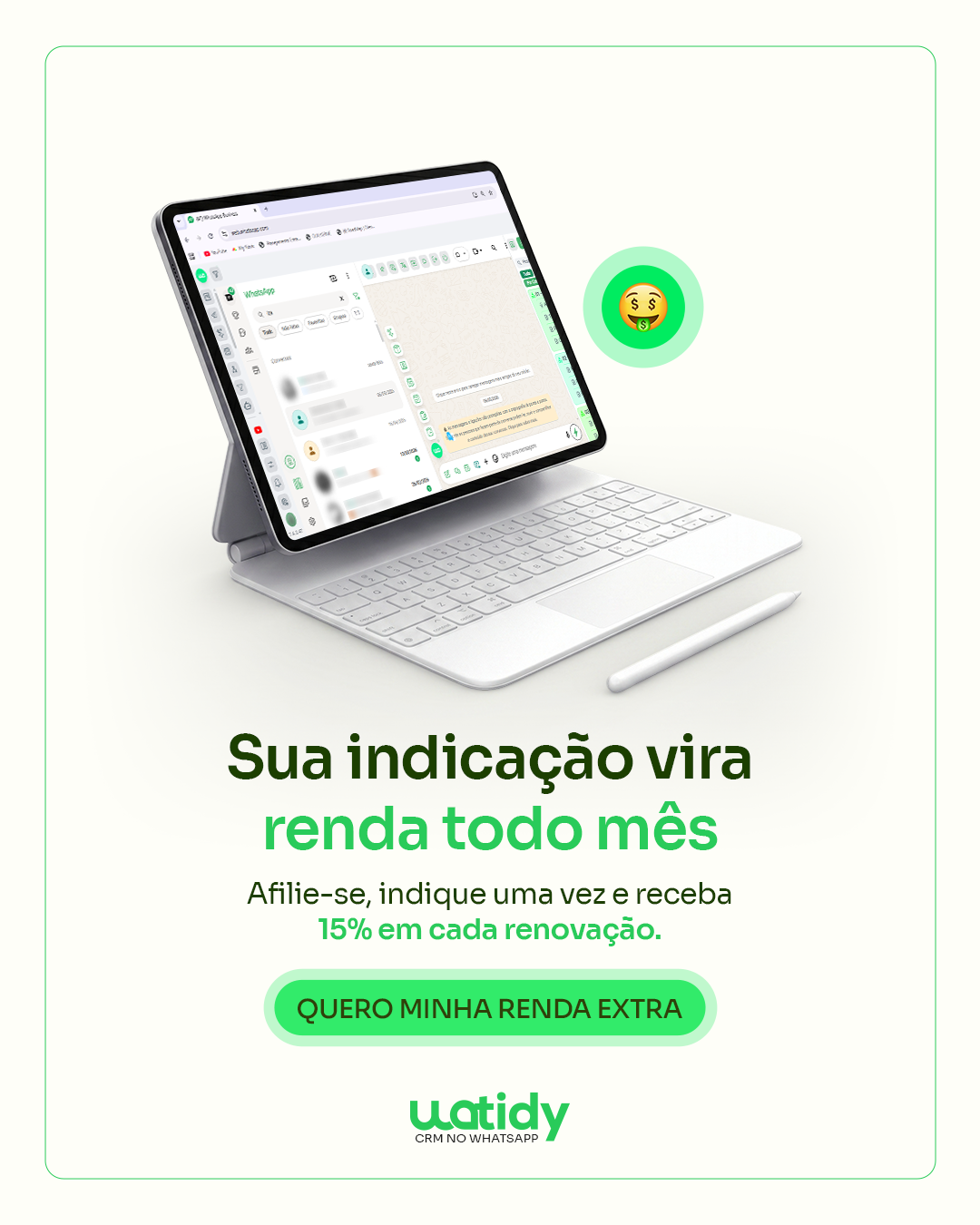 WaTidy CRM Facebook ad: Membly