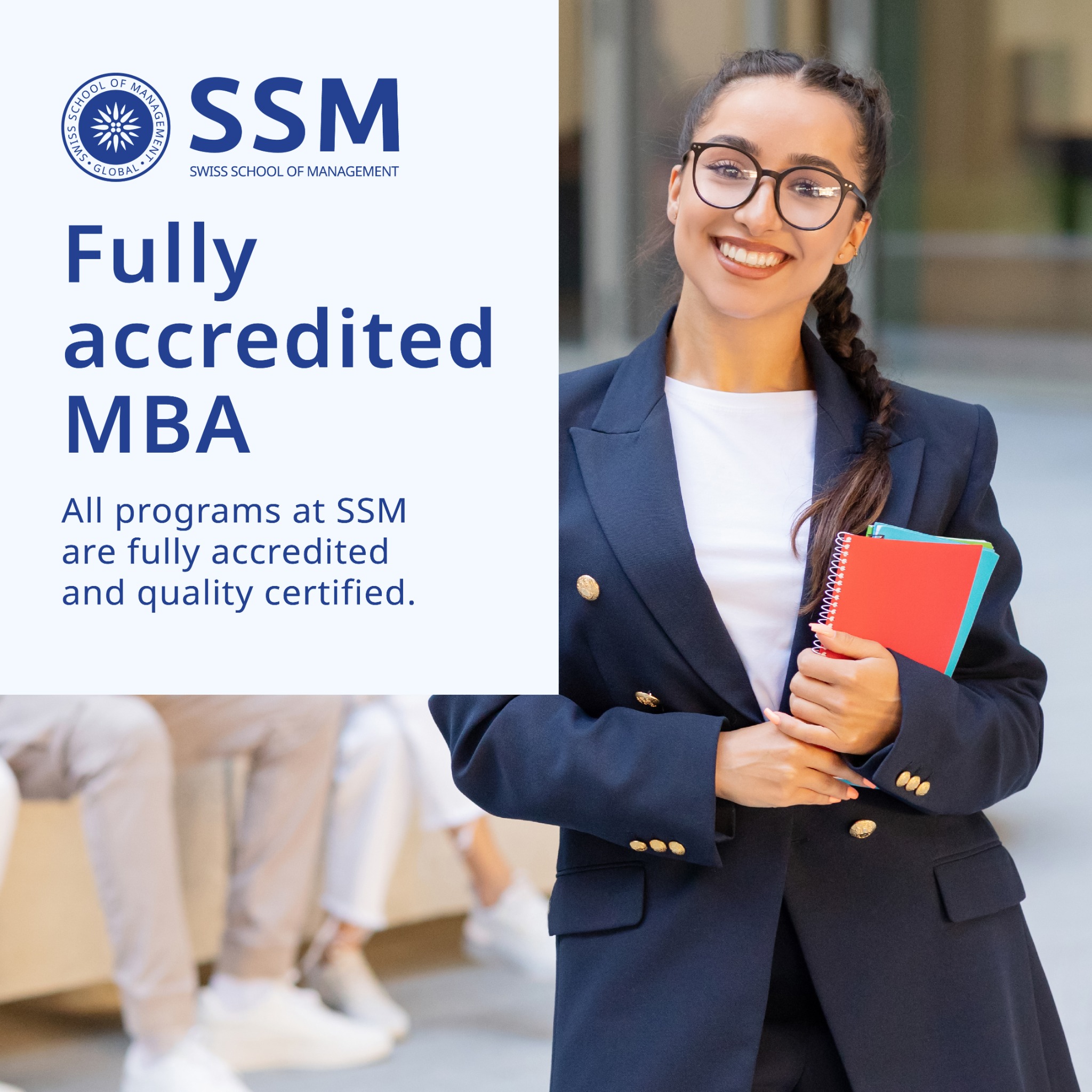 Swiss School of Management Facebook ad