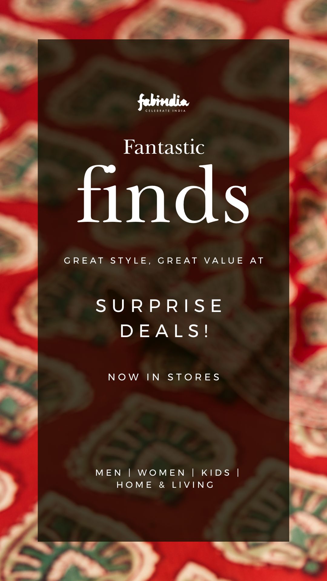 Fabindia Facebook ad