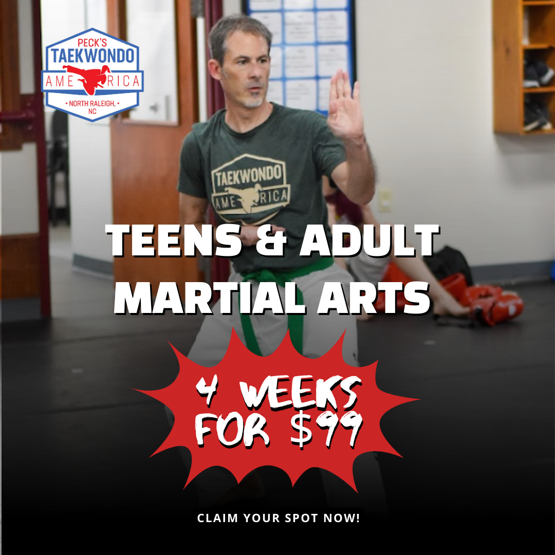 Peck's TaeKwonDo America Facebook ad