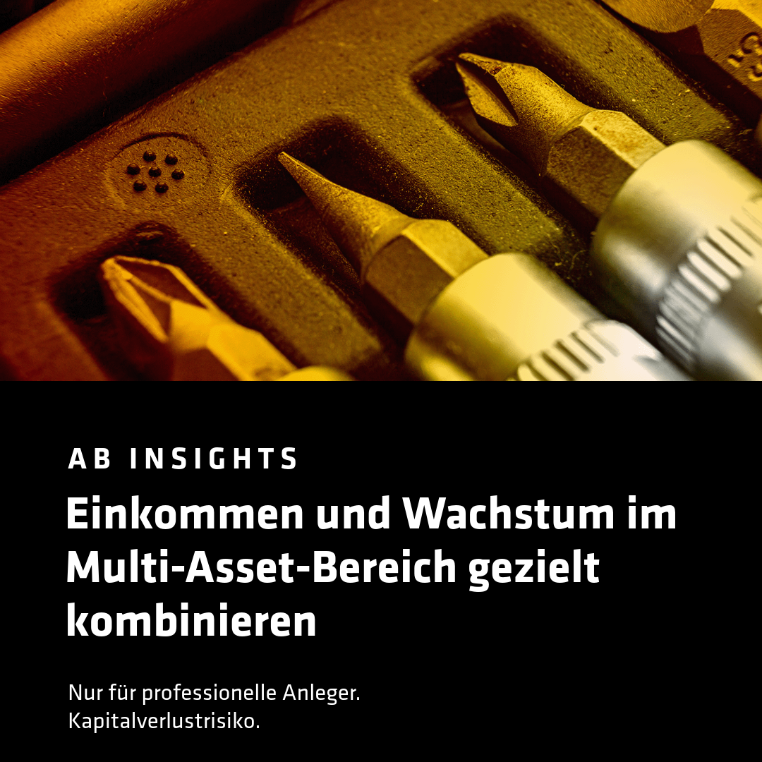 AllianceBernstein Facebook ad: Ausgewogenheit in Multi-Asset-Einkommensstrategien