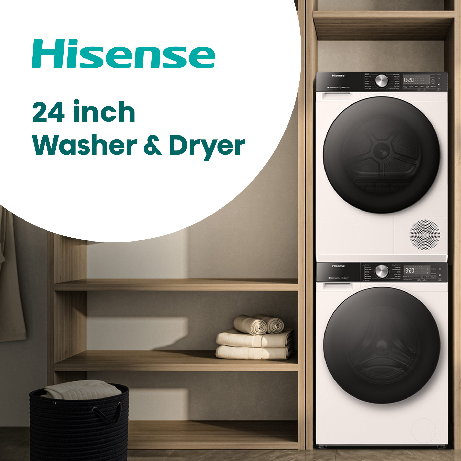 Hisense Facebook ad: Hisense 24- in 3.1 cu.