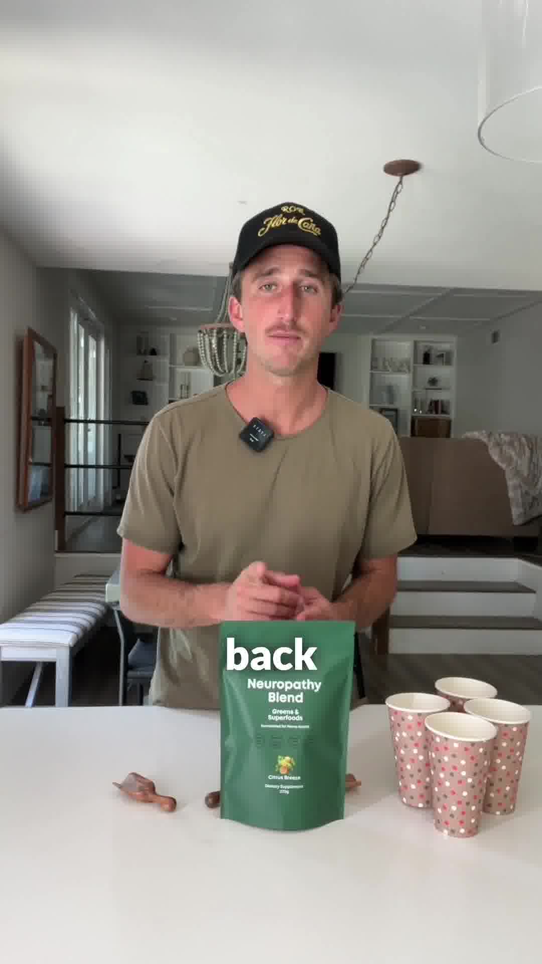 The Neuropathy Guy Facebook ad: Neuropathy Relief in a Cup