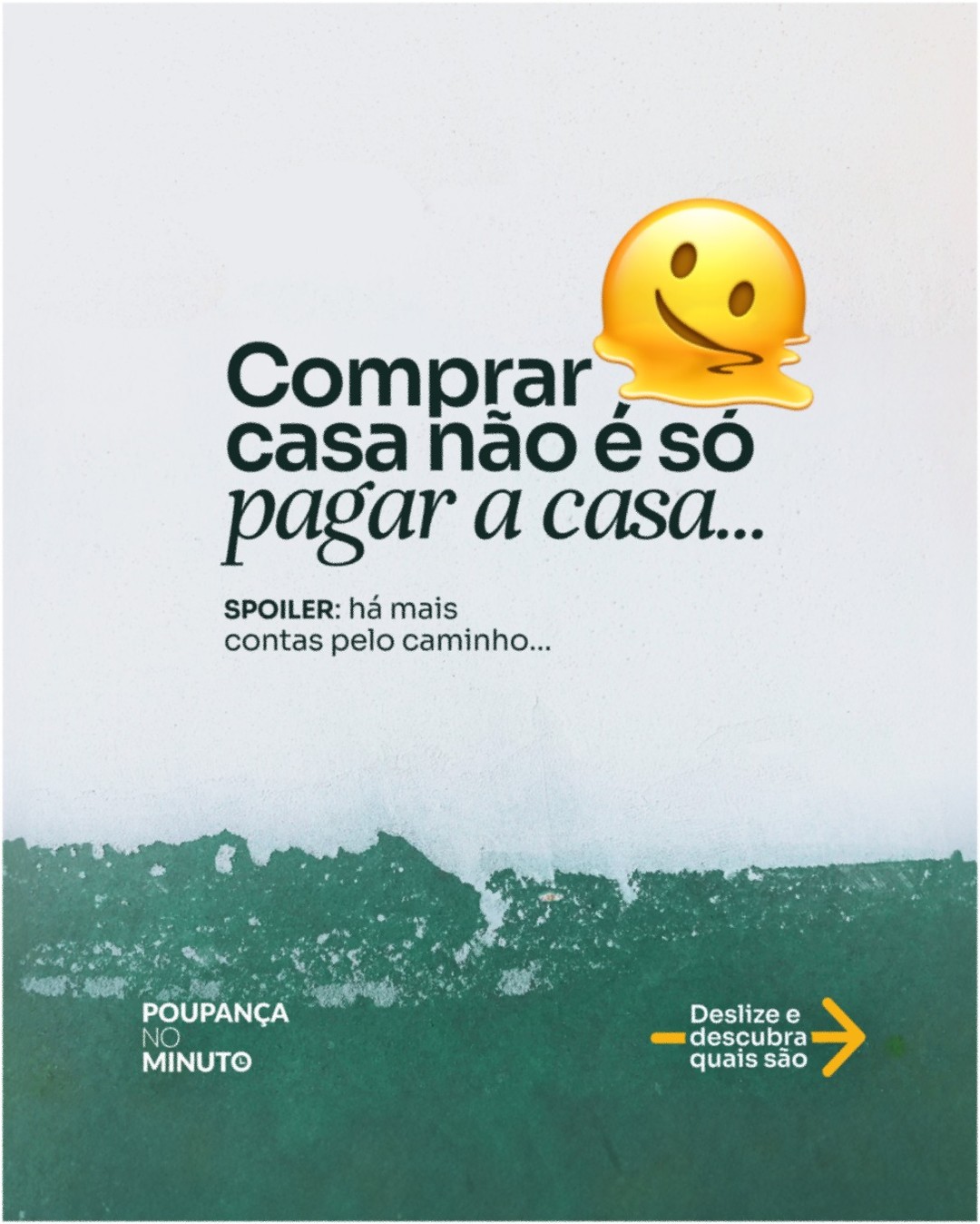 Poupança no Minuto Facebook ad: Vai comprar casa?