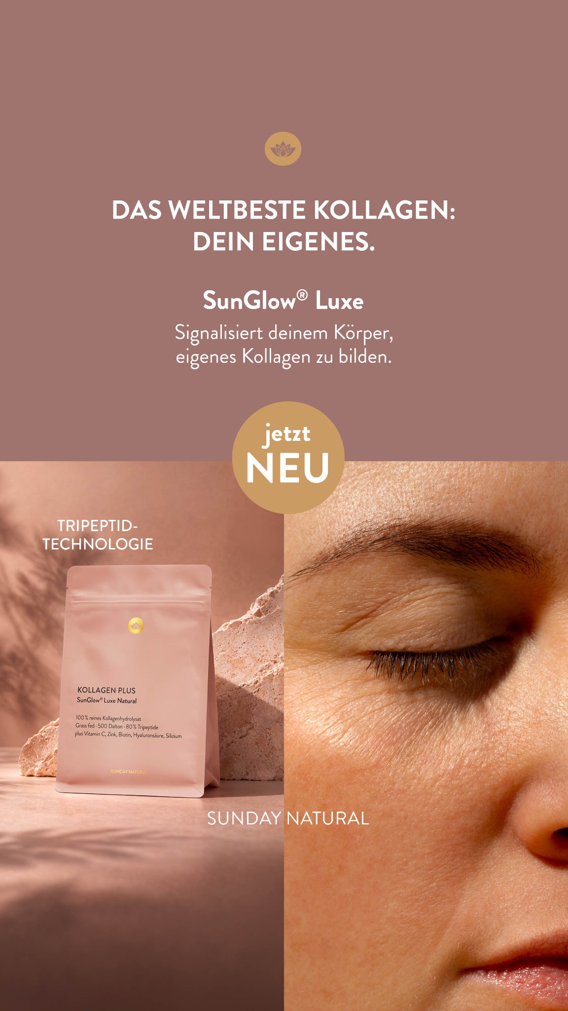 Sunday Natural Facebook ad