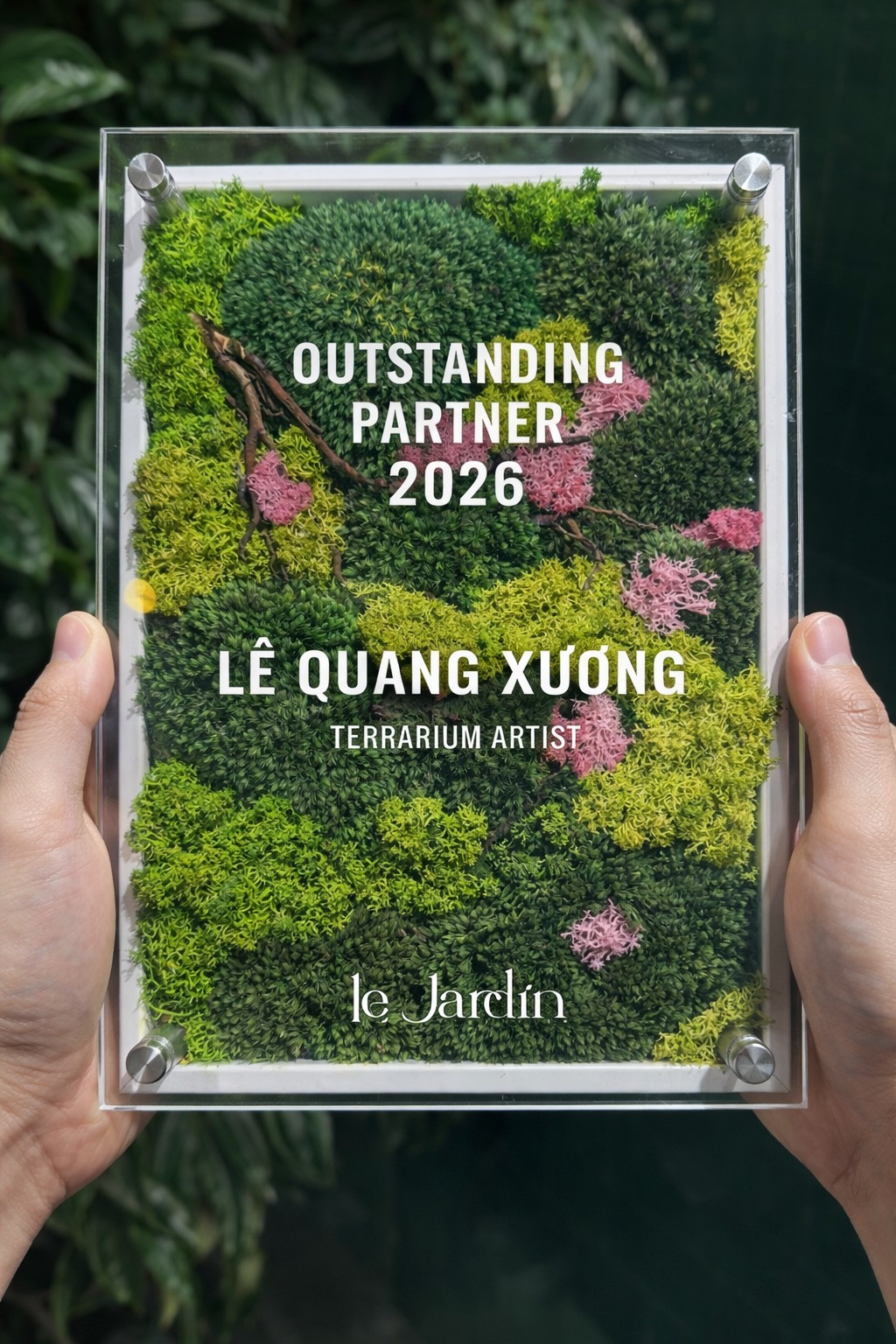 Moss Art Le Jardin Facebook ad: Top 1 design được khách hàng yêu thích…