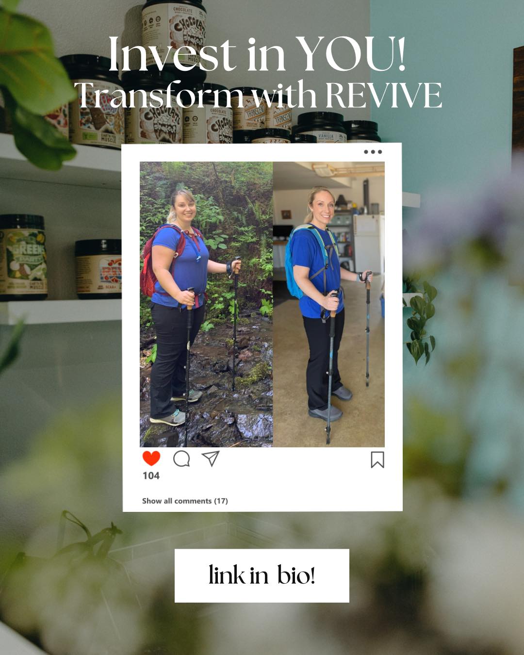 Revive Infusions & Wellness Facebook ad: ๐๐ซ๐๐ง๐ฌ๐๐จ๐ซ๐ฆ ๐๐จ๐ฎ๐ซ ๐๐๐๐ฅ๐ญ๐ก, ๐๐จ๐ญ ๐๐ฎ๐ฌ๐ญโฆ