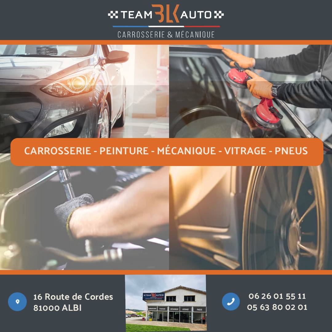 Team BLK Auto Facebook ad: Team BLK Auto: garage automobile Albi, carrosserie…