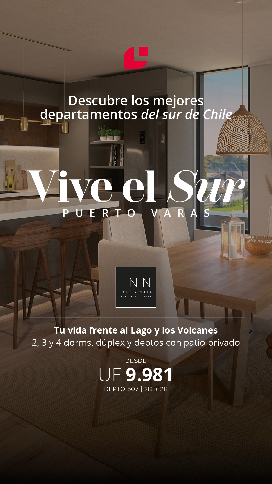 Leben Grupo Inmobiliario Facebook ad from May 12, 2026