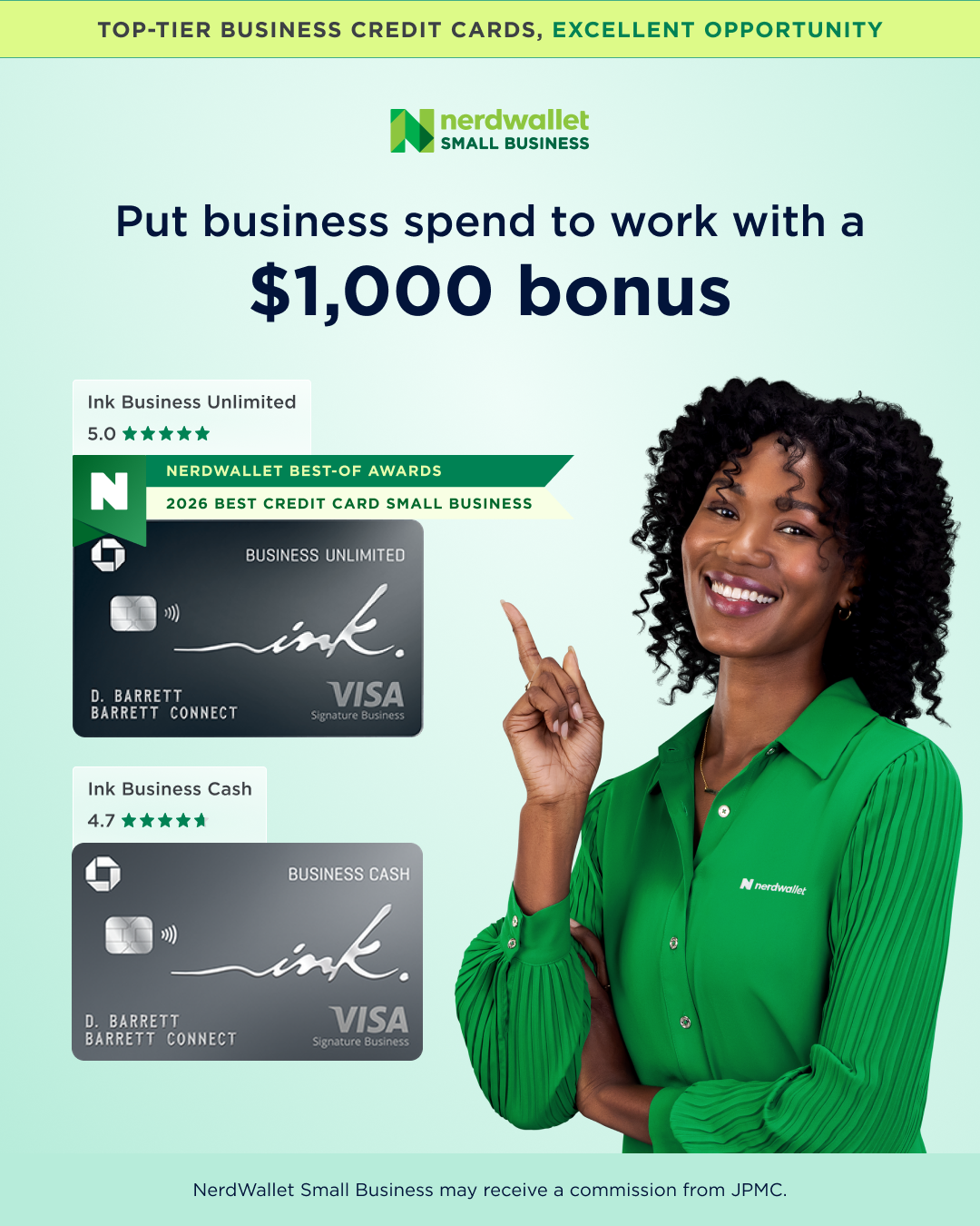 NerdWallet Facebook ad