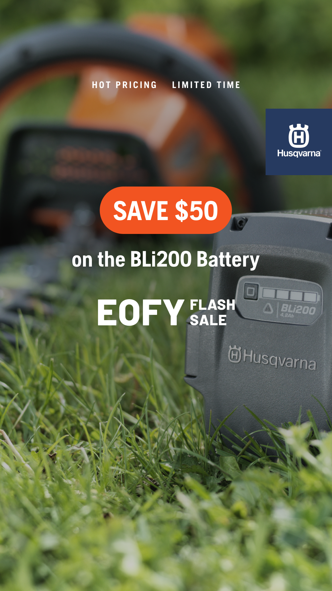 Husqvarna Facebook ad