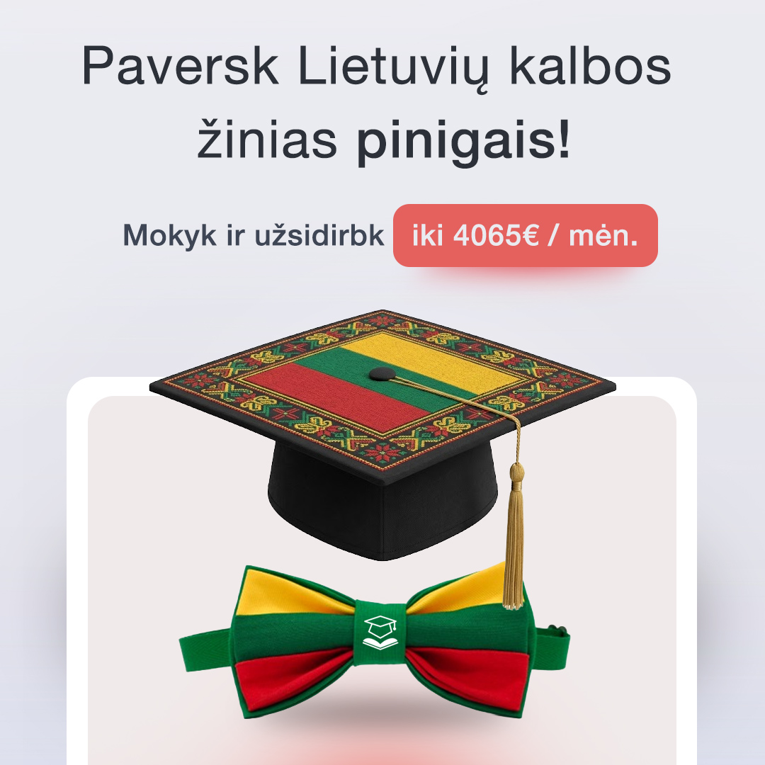 Pasimokome.lt korepetitoriai Facebook ad