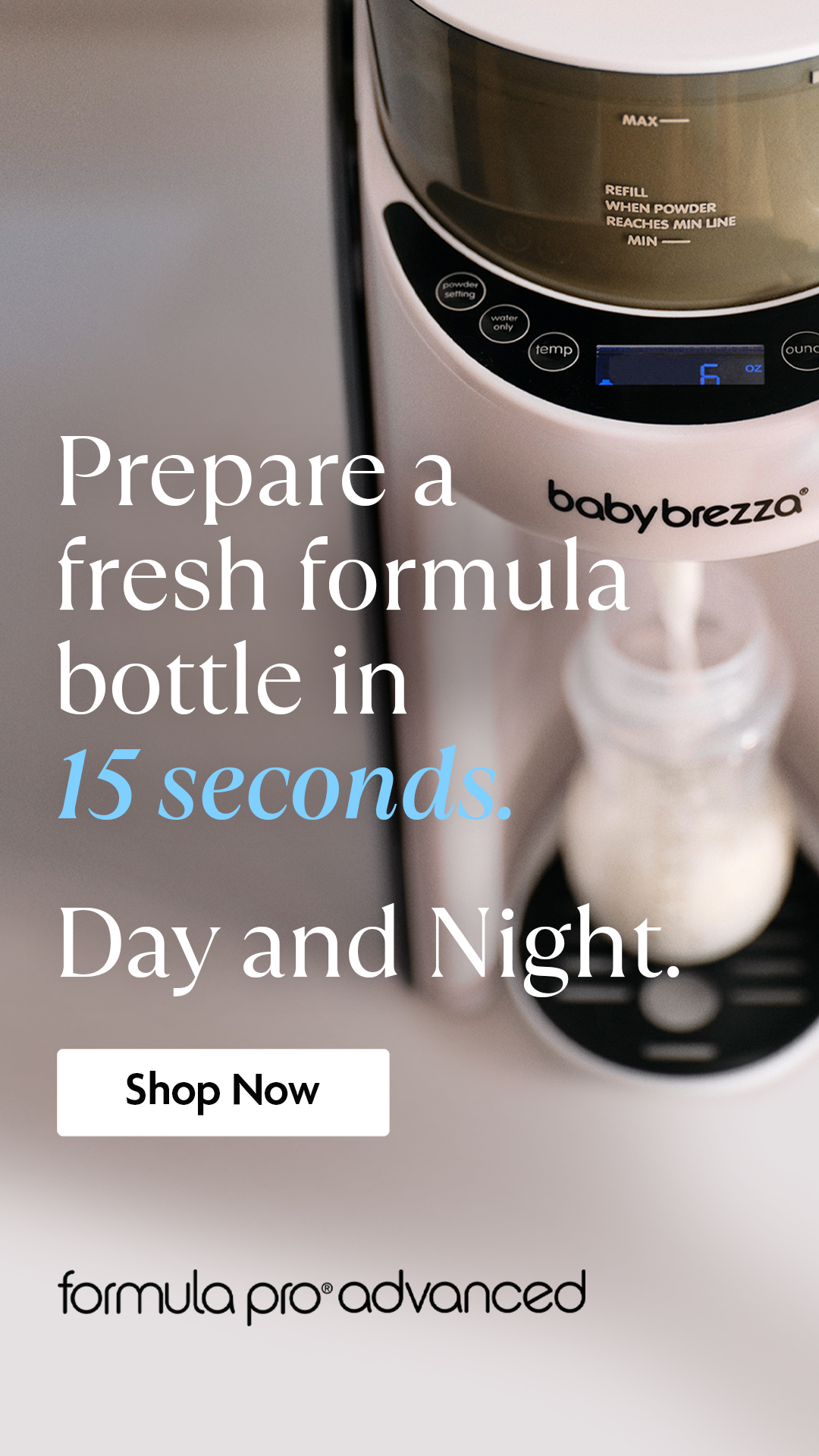 Baby Brezza Australia Facebook ad