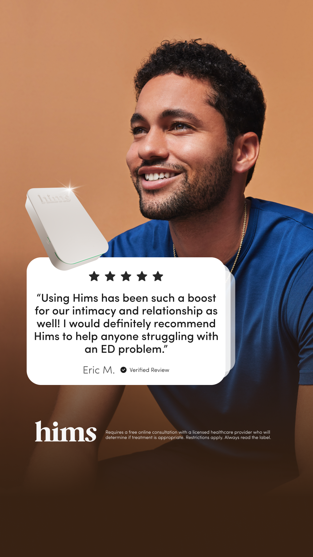 hims Facebook ad