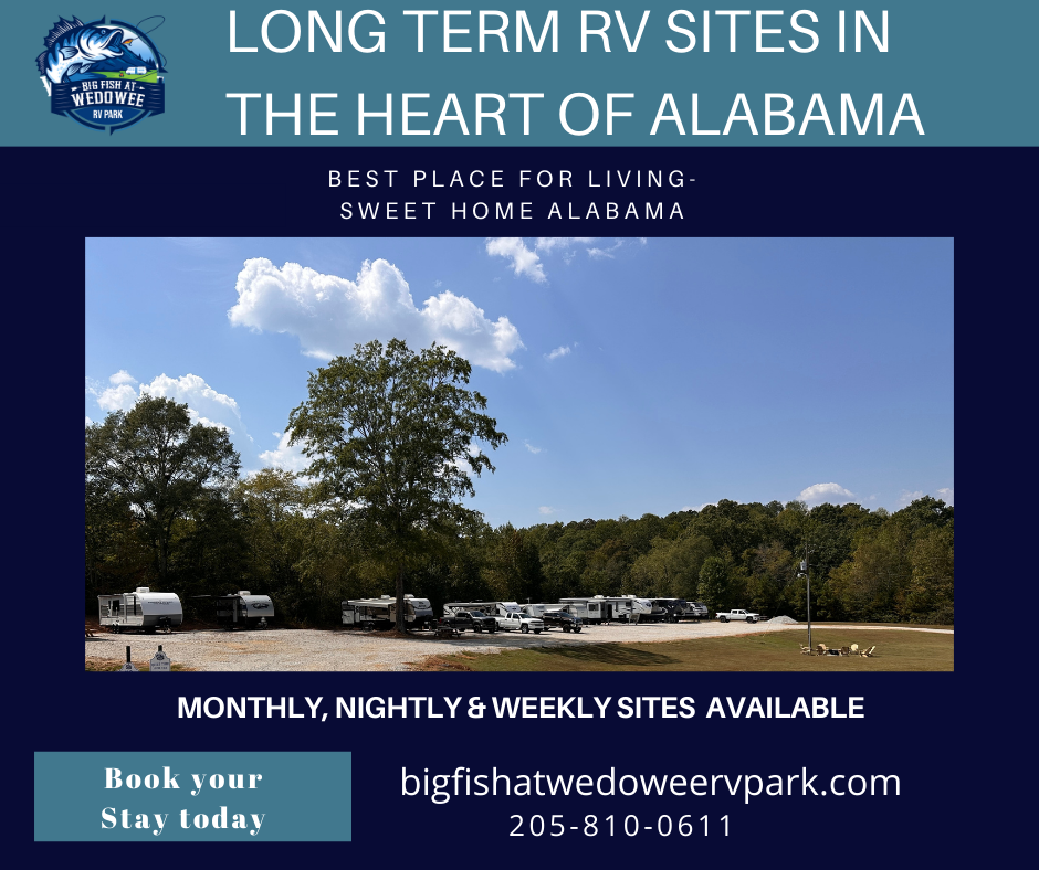 Big Fish at Wedowee RV Park Facebook ad