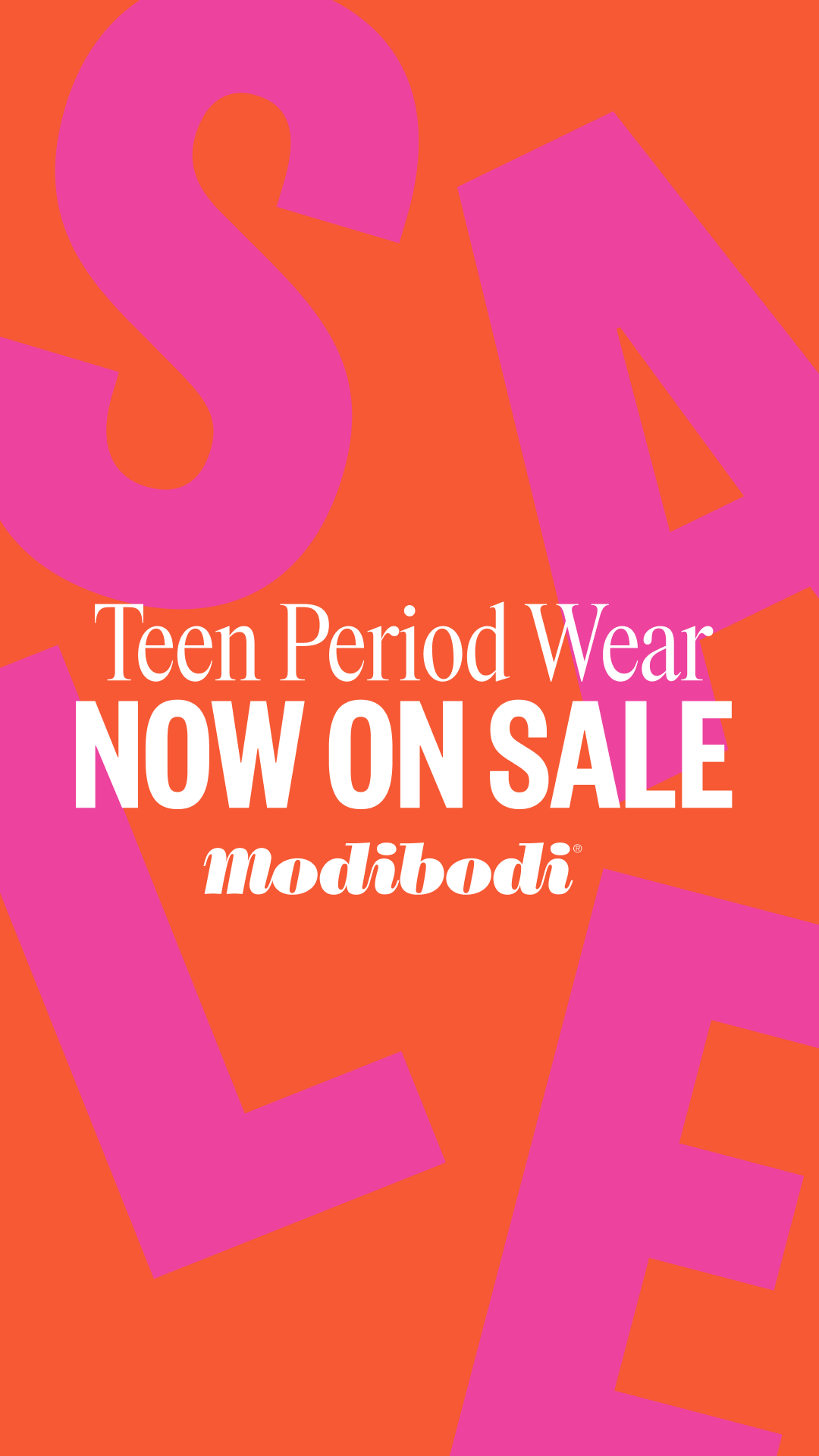 Modibodi Teen Facebook ad