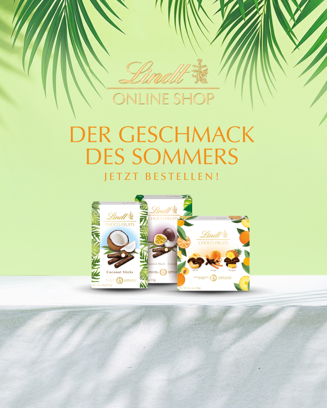Lindt Facebook ad