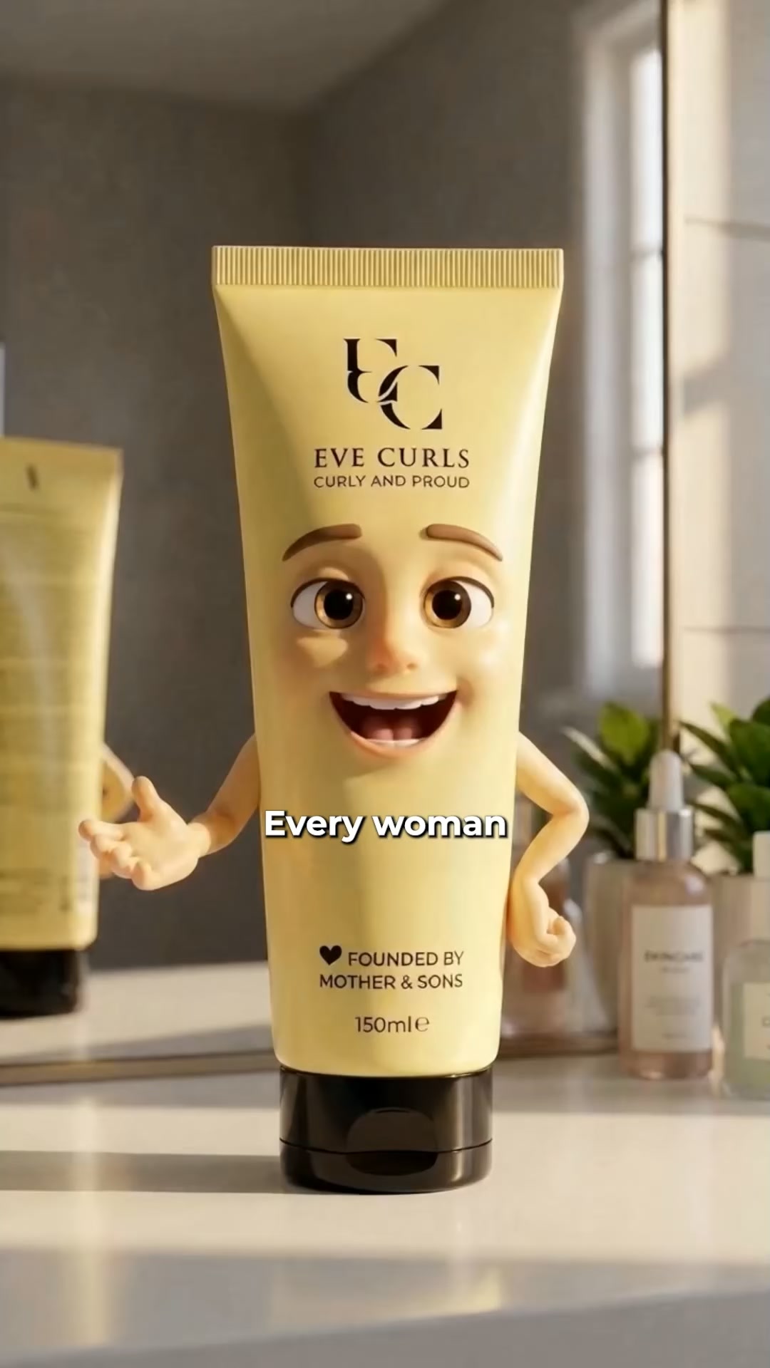My Kinda Mum Facebook ad: Your curls were never the problem