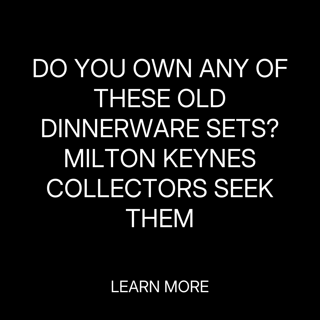 The Curiosity Lab Facebook ad: Vintage Dinnerware Sets Wanted