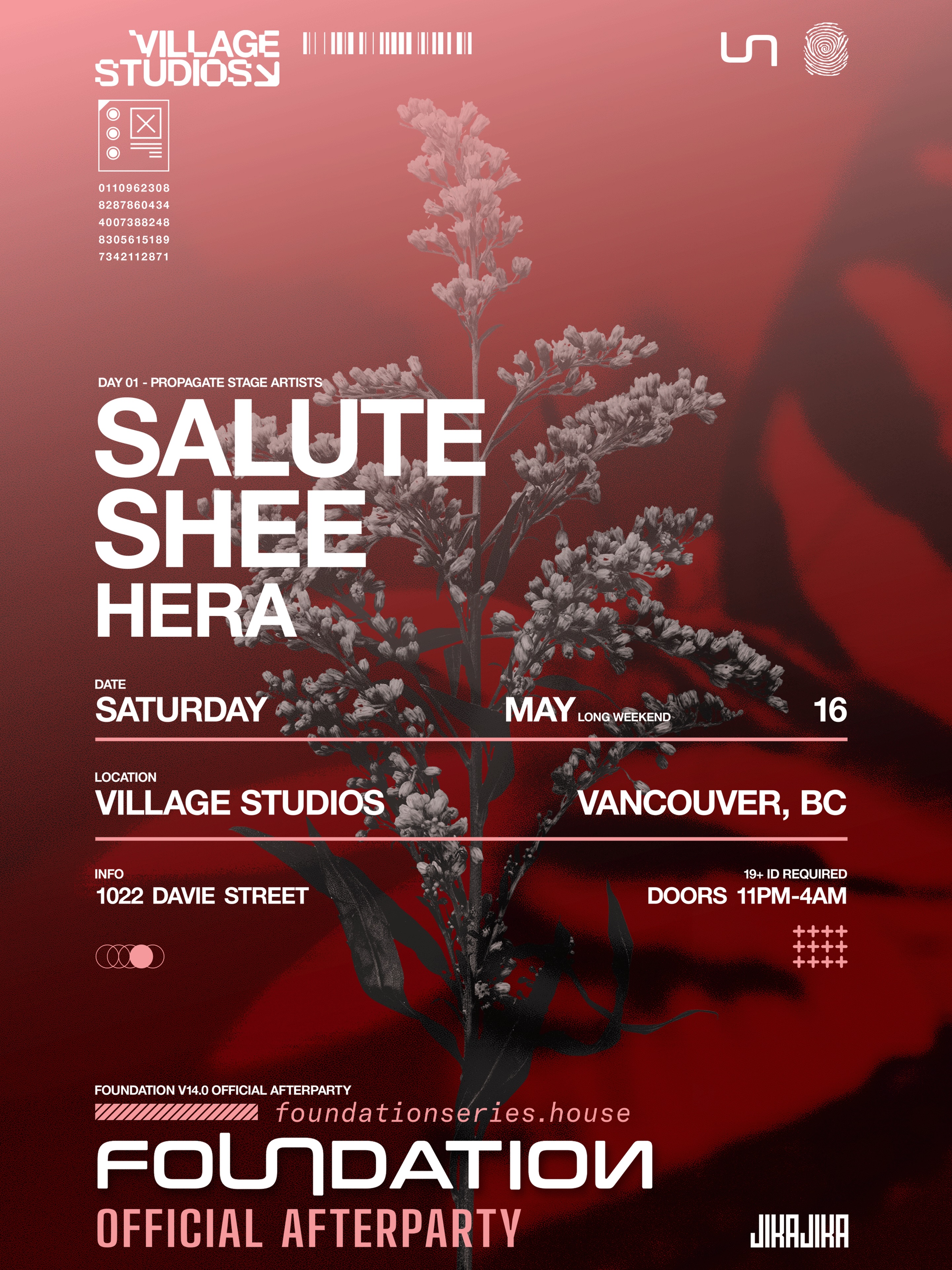 Village Studios Facebook ad: Tickets for Official Foundation Afterparty with Salute &…