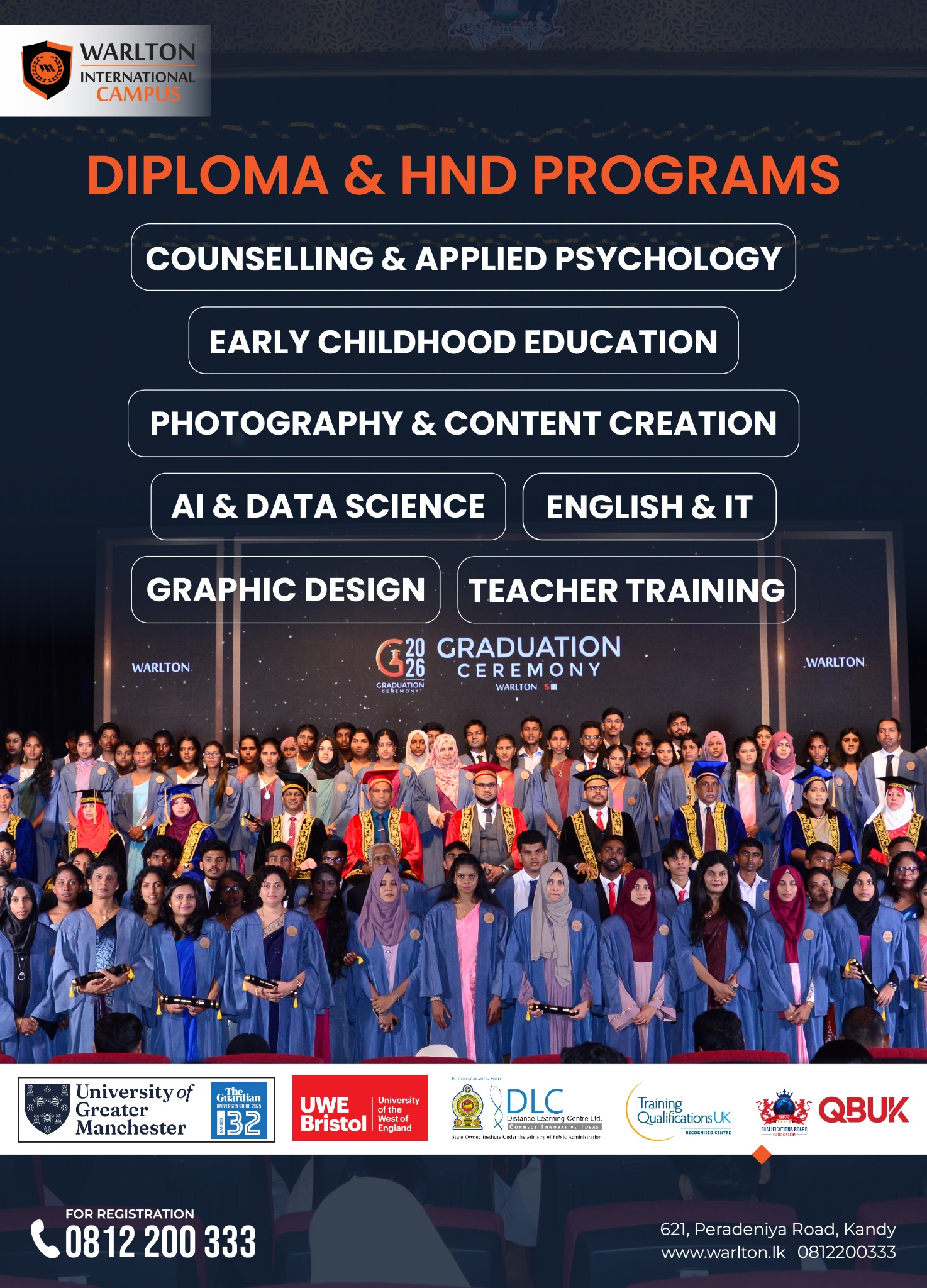 Warlton International Campus Facebook ad