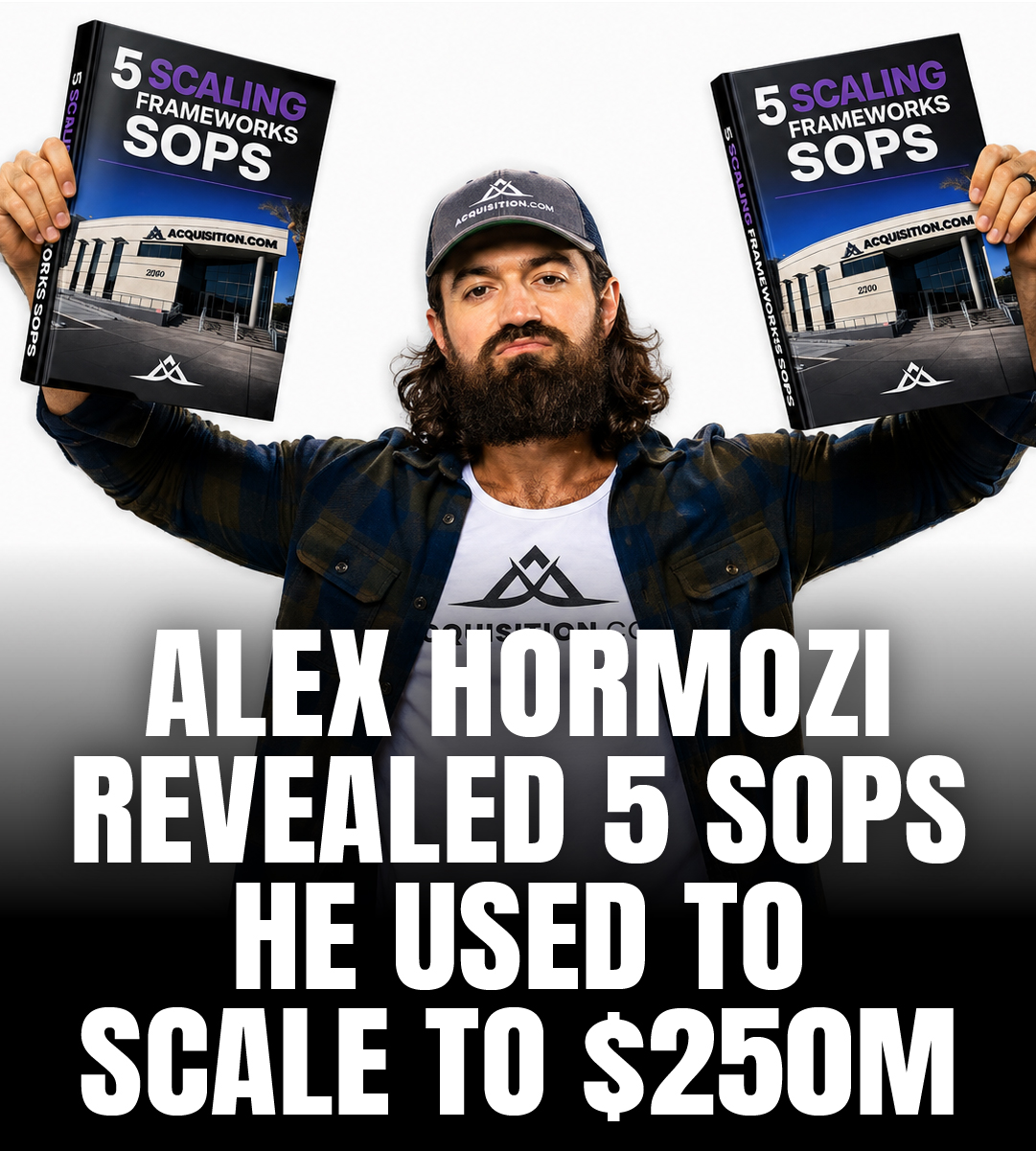Alex Hormozi Facebook ad