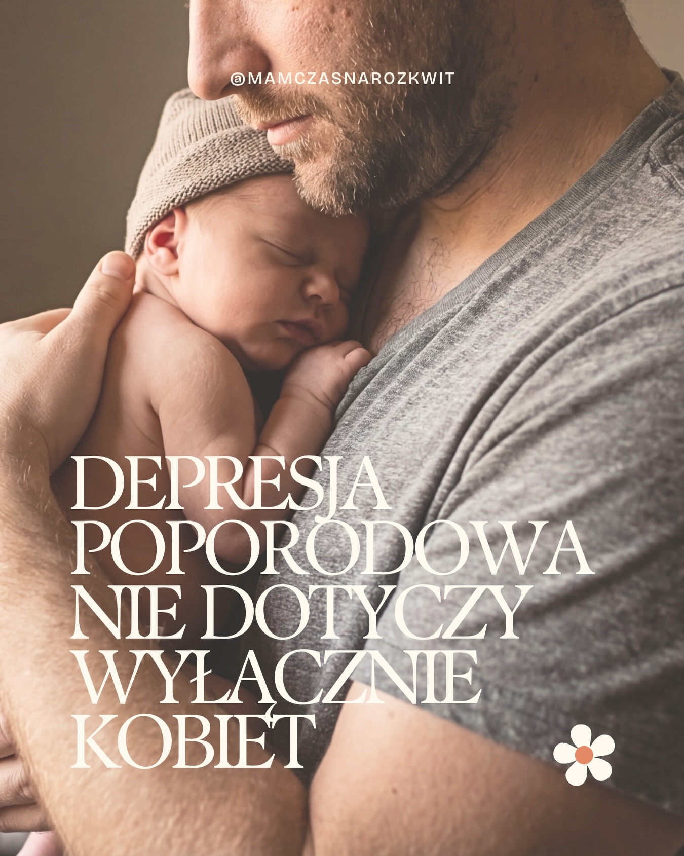 mamczasnarozkwit Facebook ad: Uważność na zdrowie psychiczne obojga rodziców nie powinna…