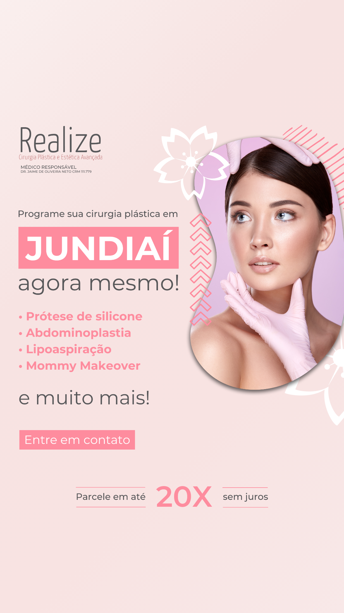 Clínica Realize - Cirurgia Plástica e Estética Avançada Facebook ad