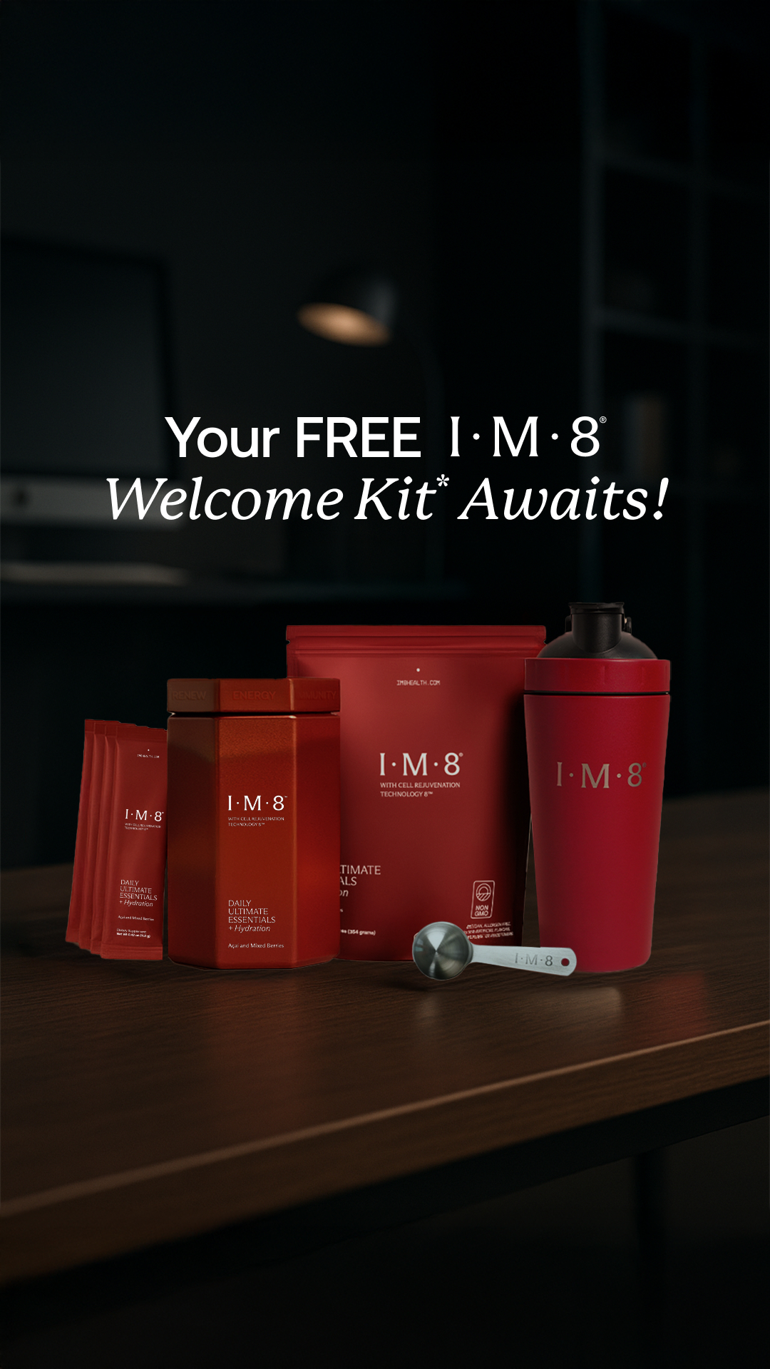 IM8 Health Global Facebook ad
