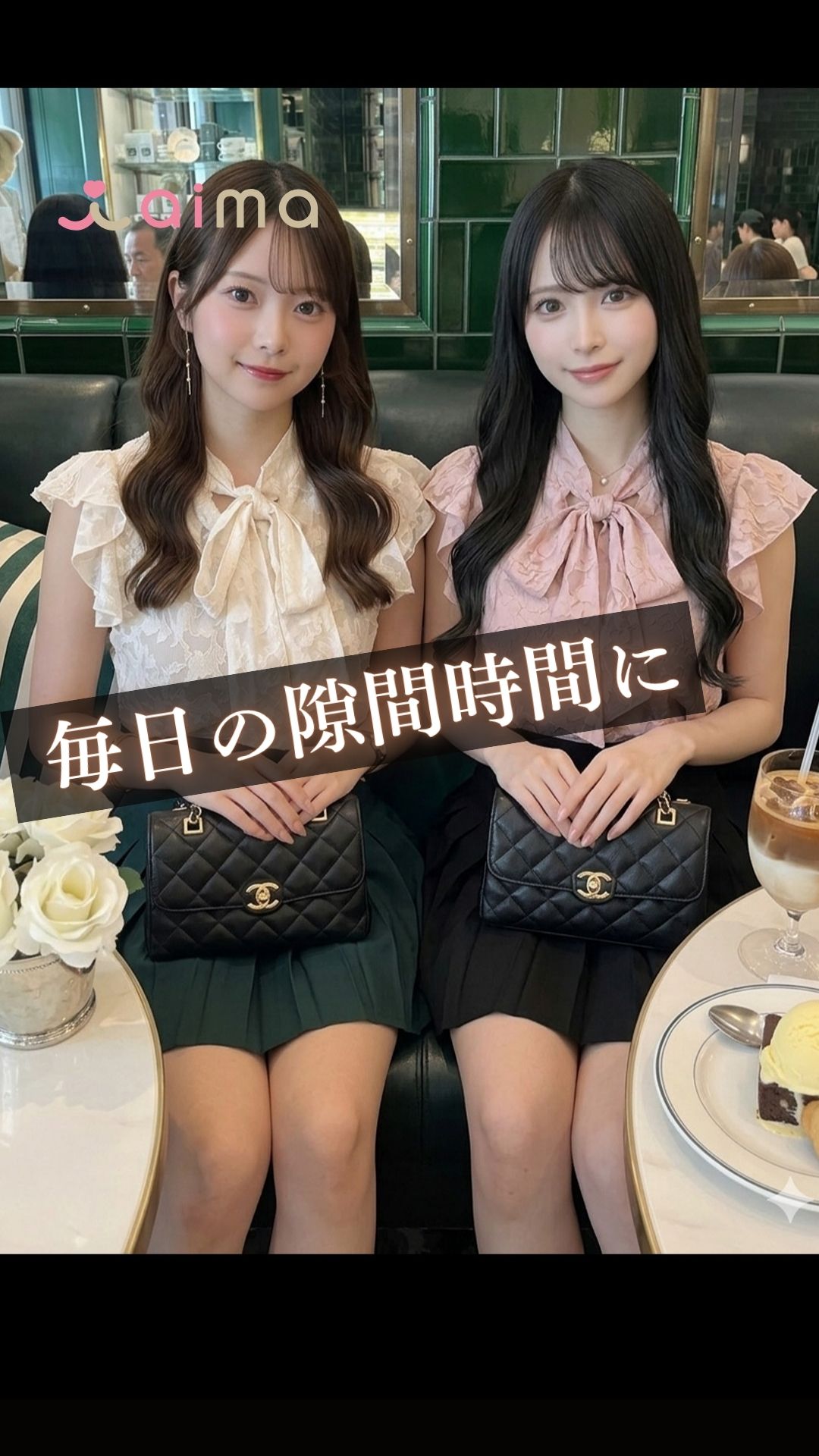 Aima Facebook ad: すきま時間でaima