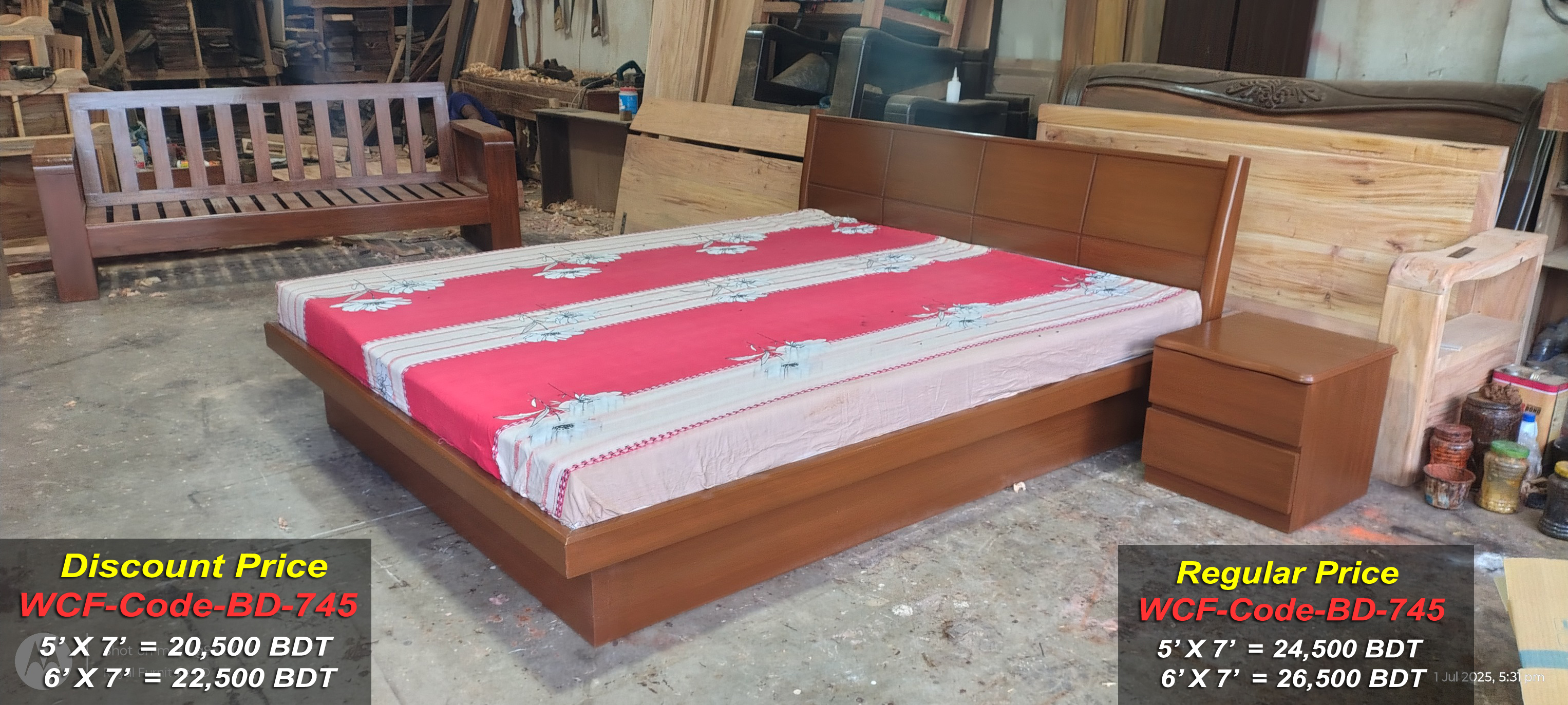 Wood Crafts Furniture Facebook ad