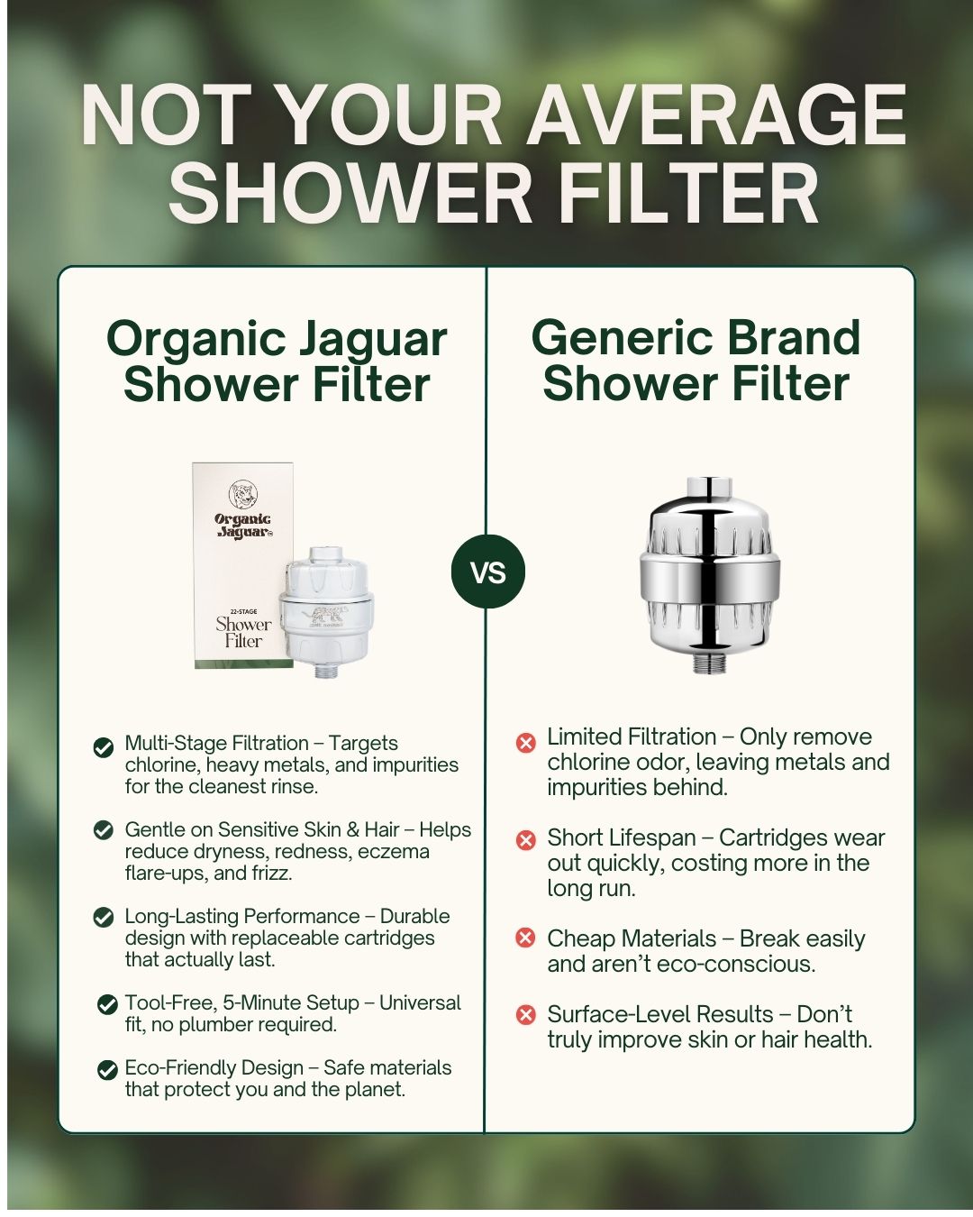 Organic Jaguar Facebook ad
