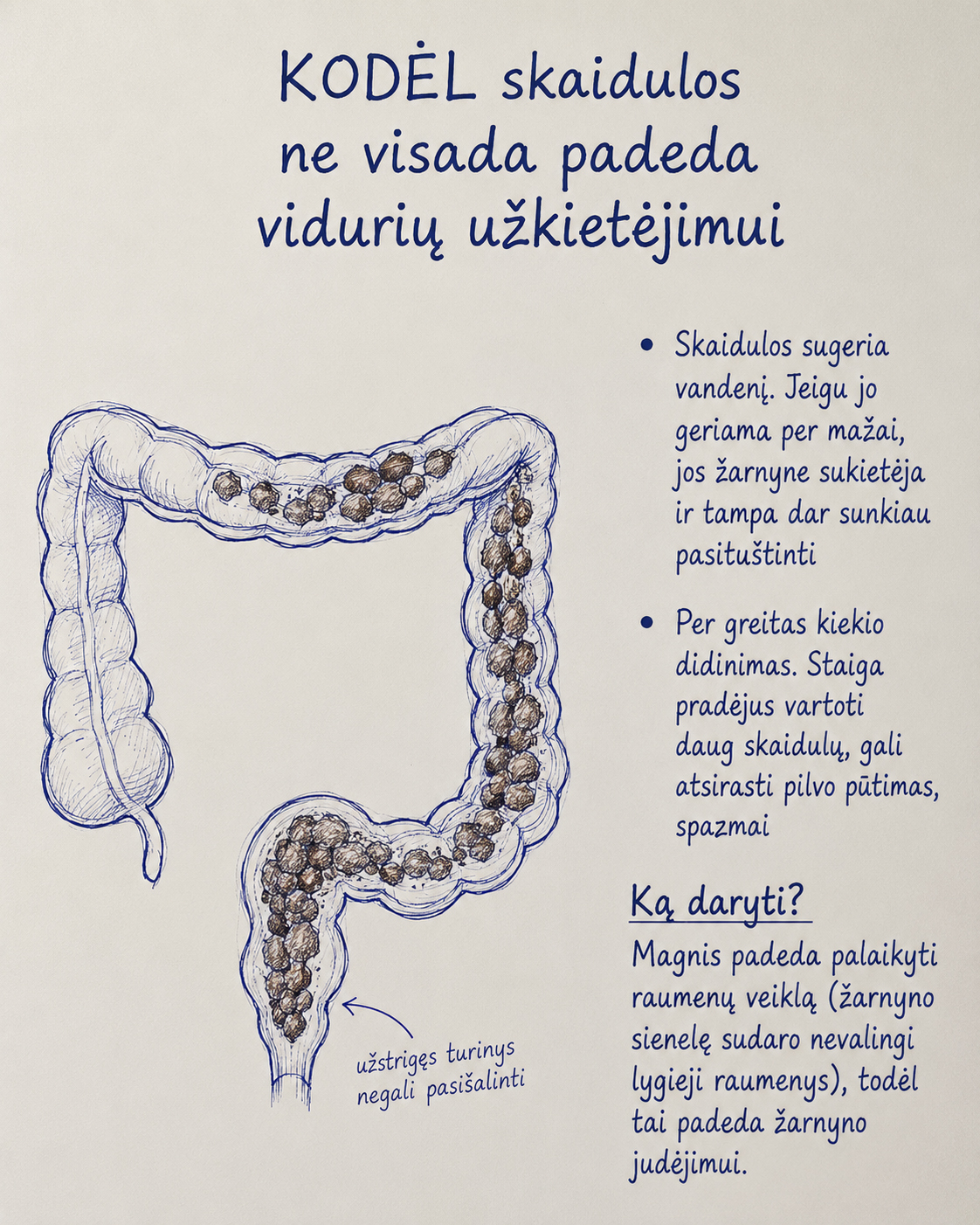 Mūsų sveikatos gerovė Facebook ad: Žarnyno judėjimui