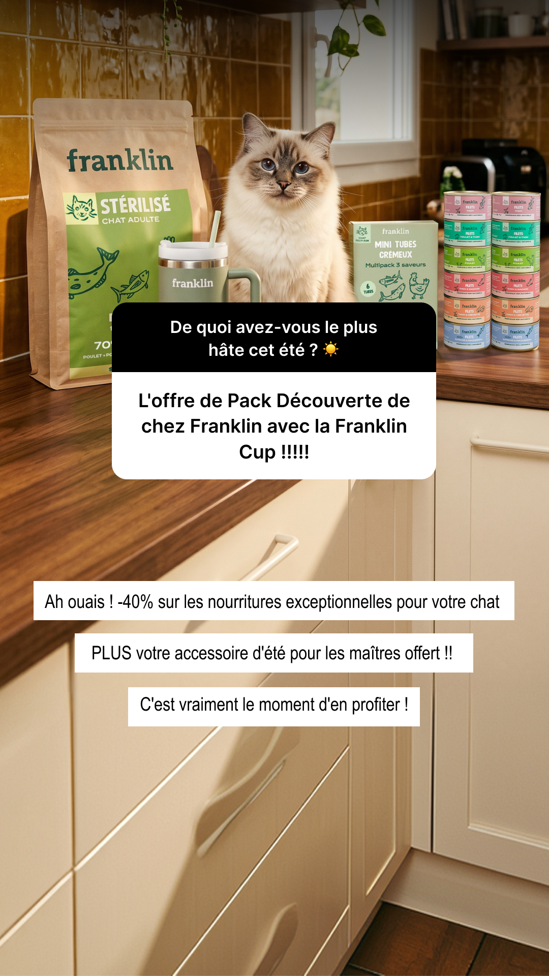 Franklin Pet Food Facebook ad