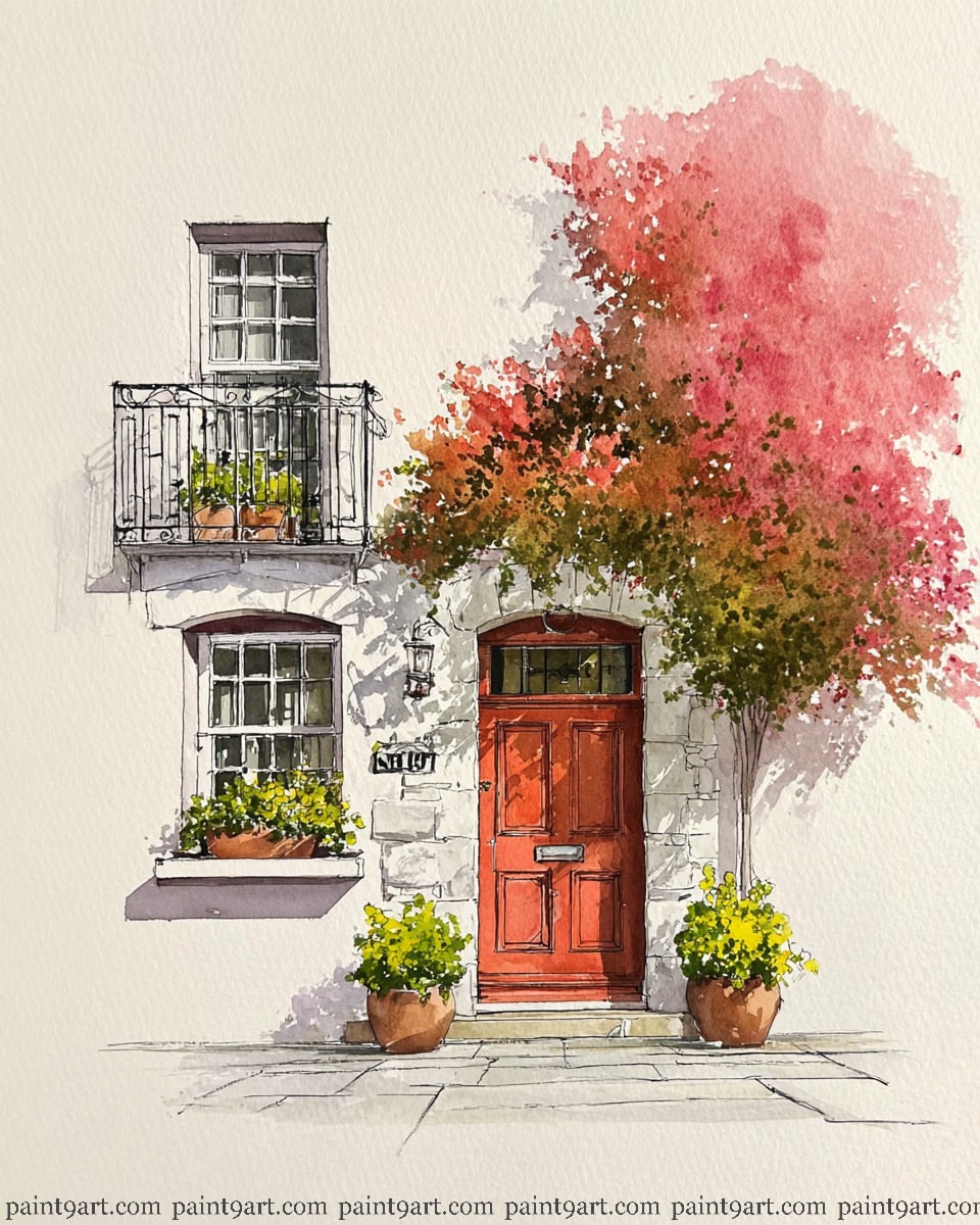 Watercolor Painting Practice Facebook ad: 100+ 5-star reviews