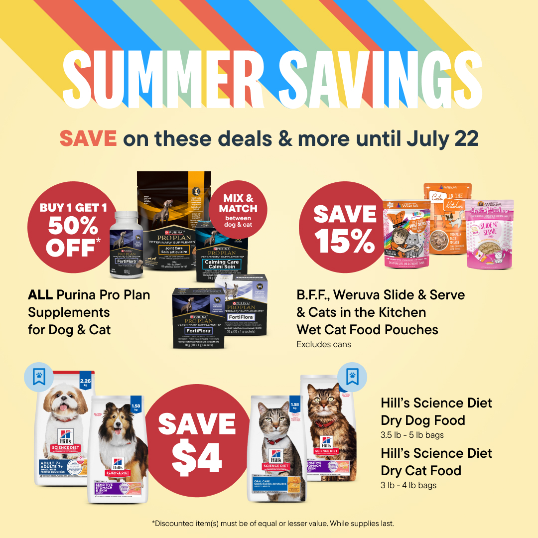 Bosley's by Pet Valu Facebook ad