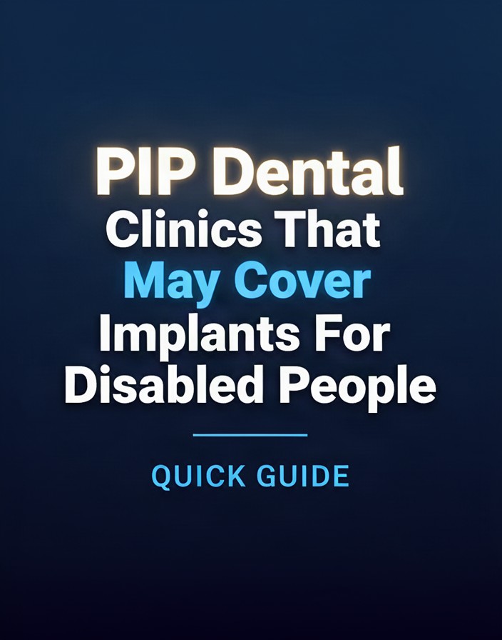Loom & Lens Facebook ad: PIP Dental Clinics Covering Implants for Disabled Explained
