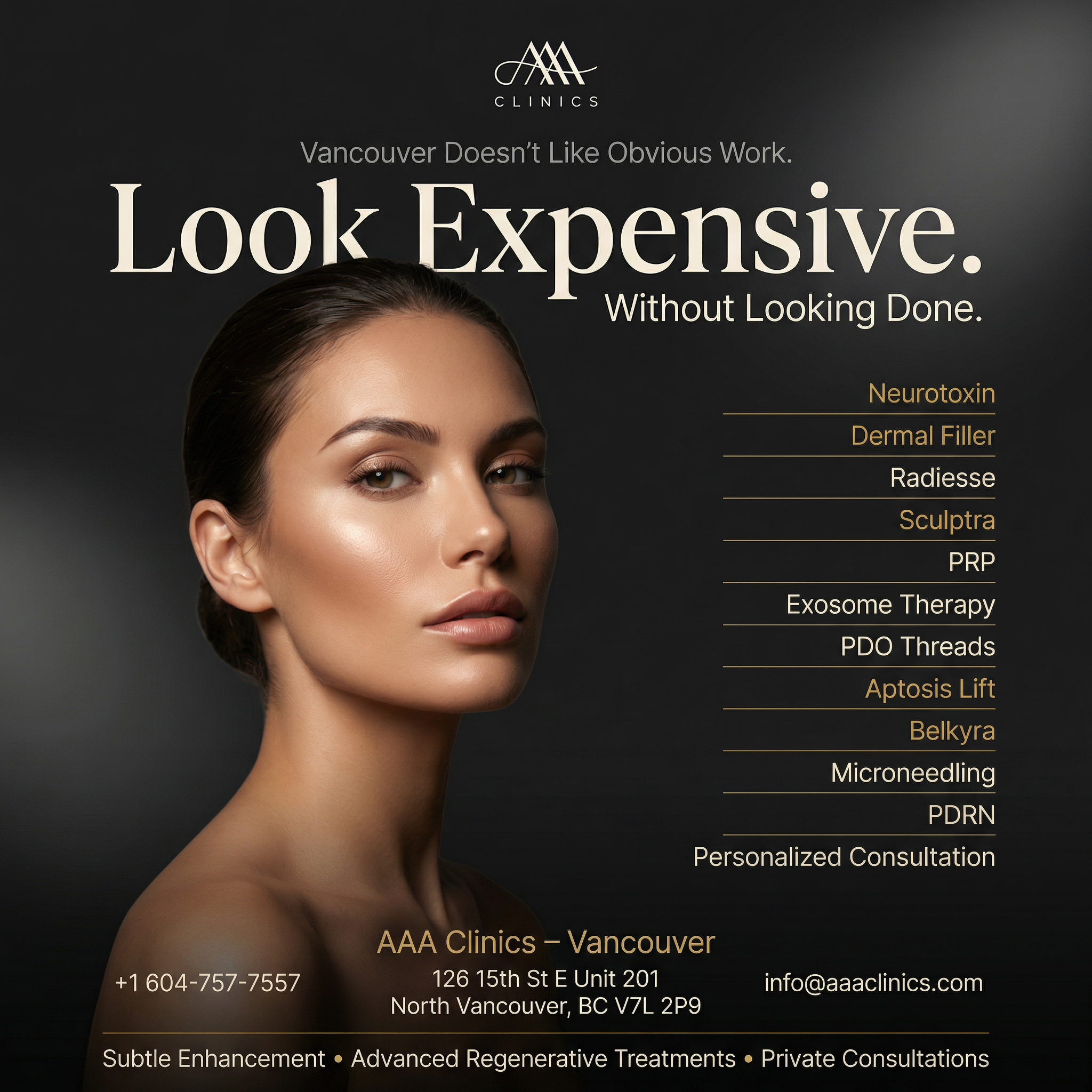 Aaa.clinics Facebook ad: Vancouver Private Access