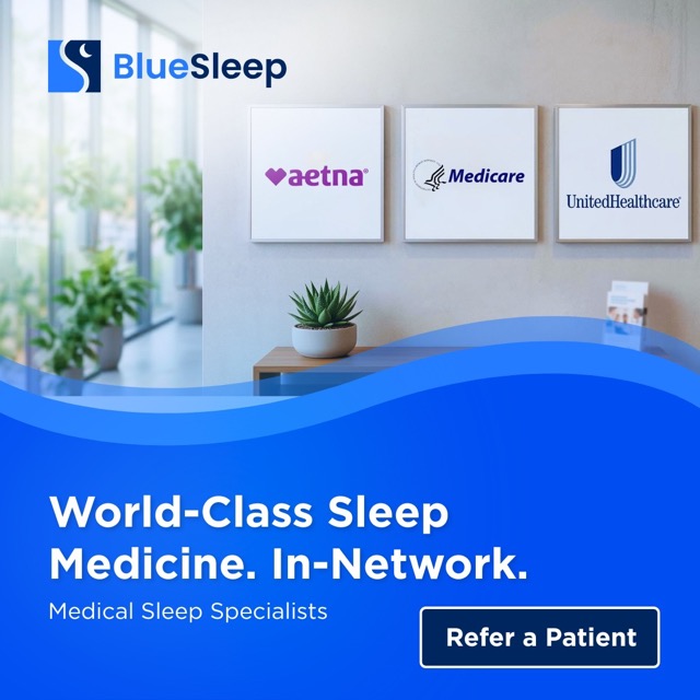 BlueSleep - Sleep Health and Wellness Facebook ad