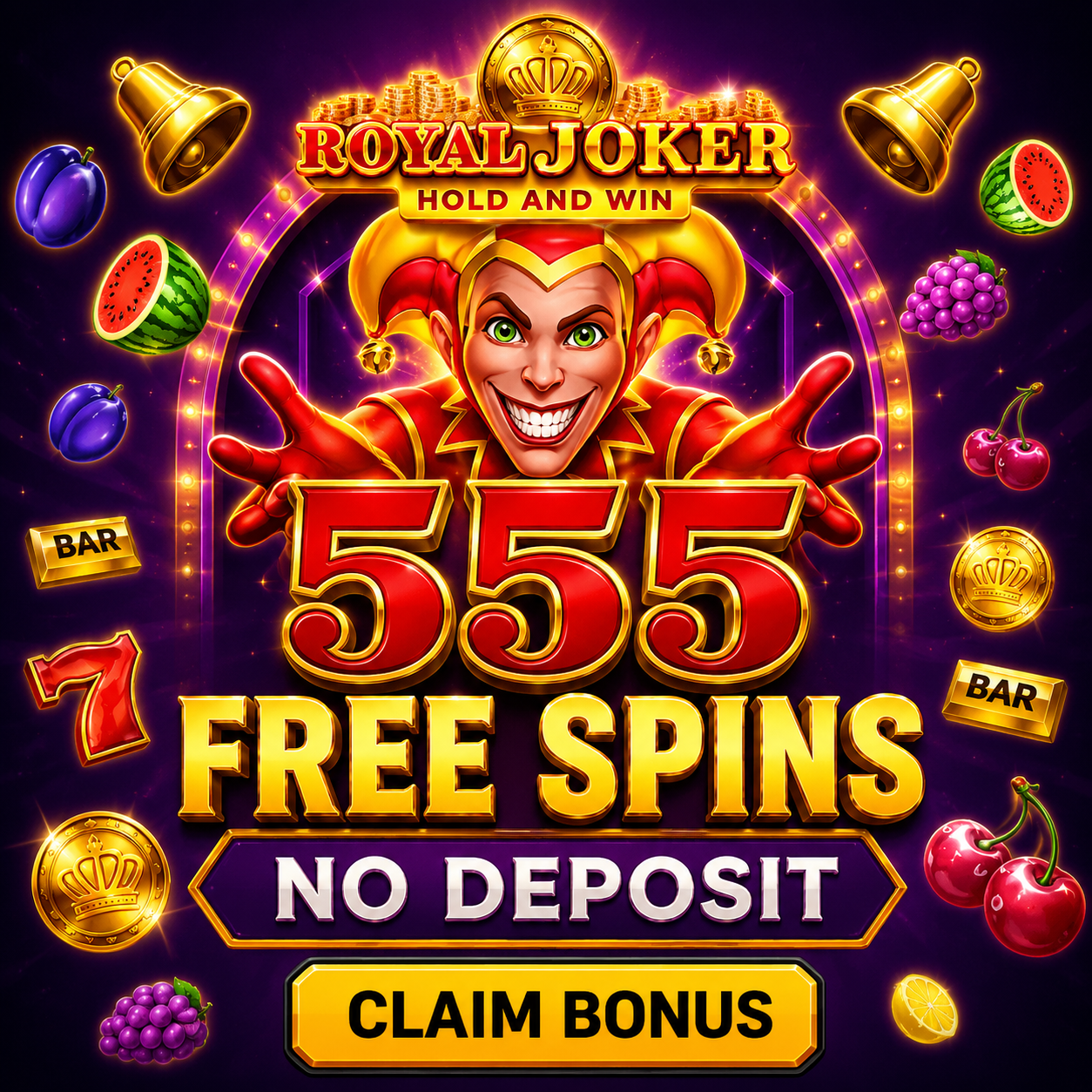 Joker Games Facebook ad: Exclusive: Β£5000 + 500FS!