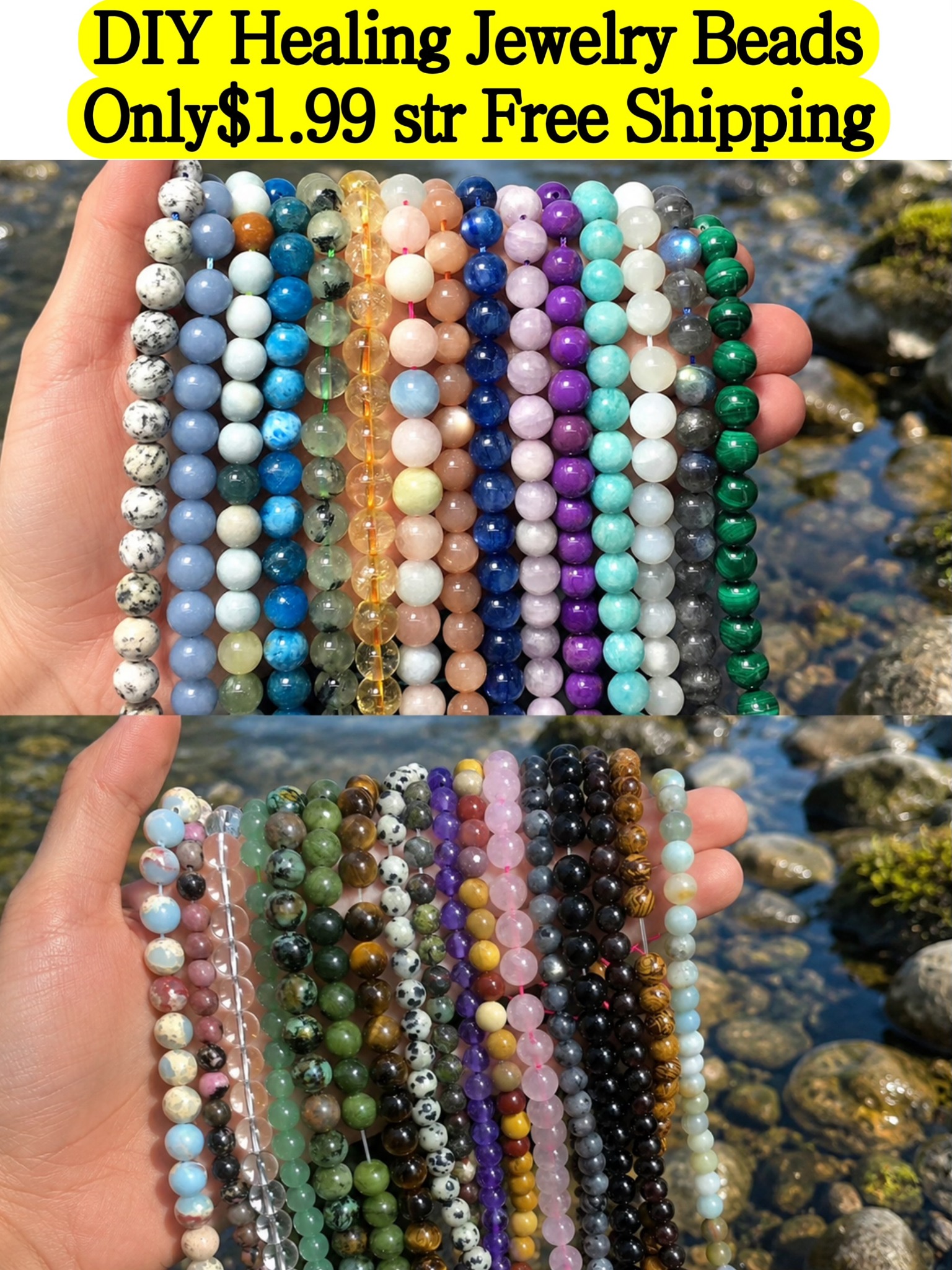 Healing Crystal Jewelry  Facebook ad