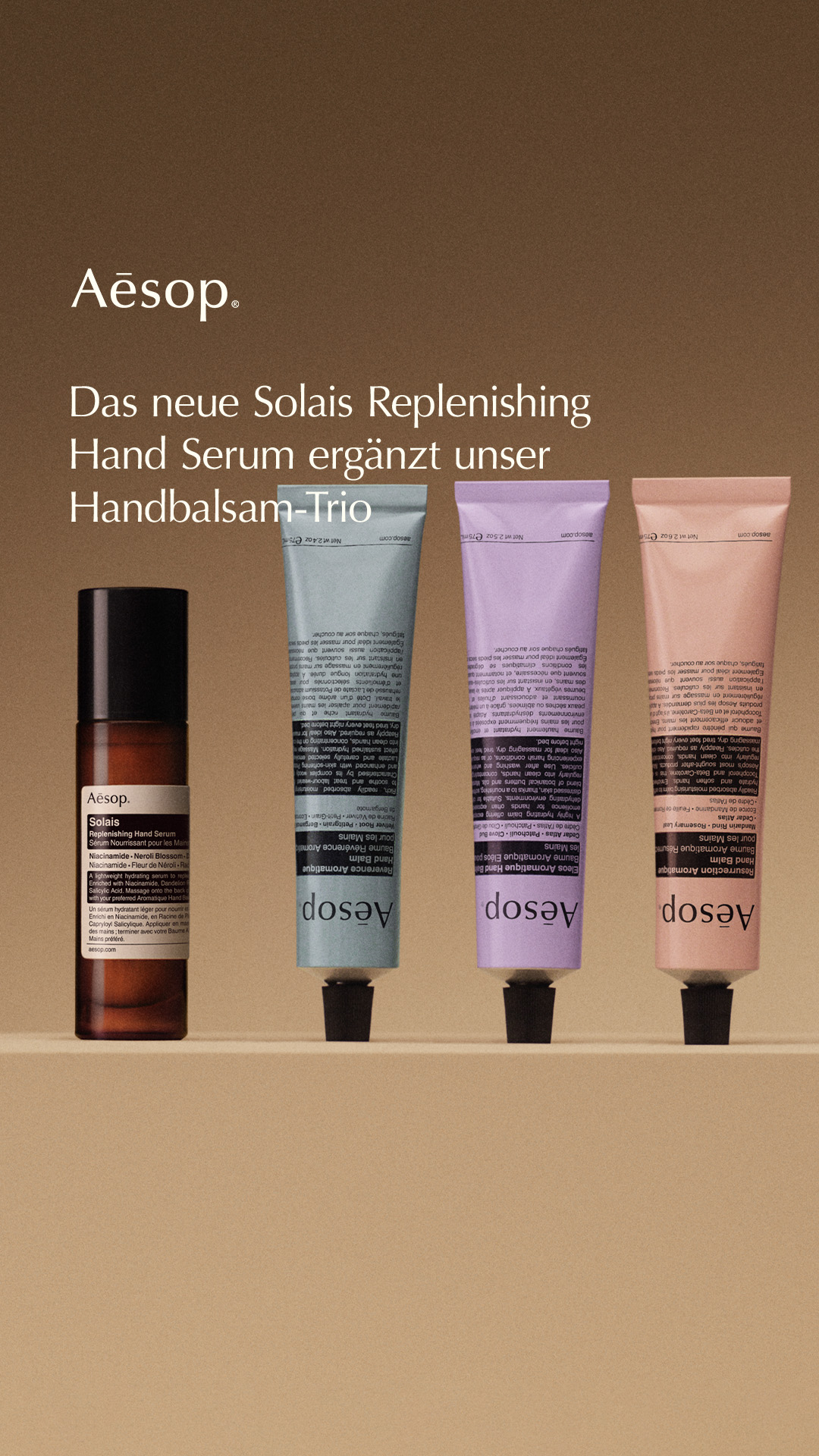 Aesop Facebook ad