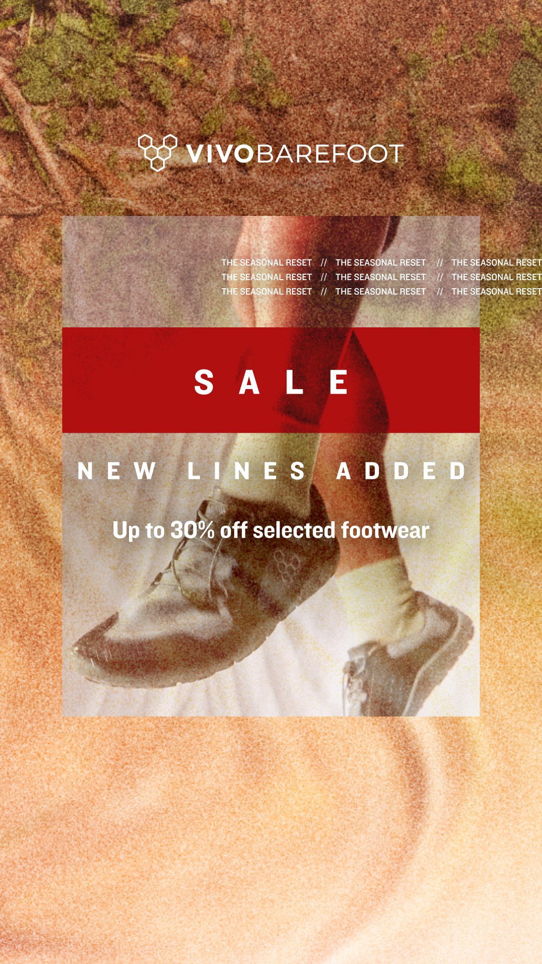Vivobarefoot Facebook ad